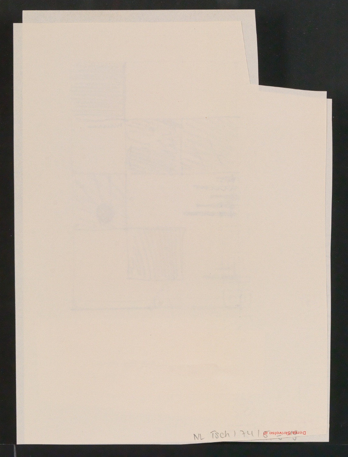 Vielleicht-Seiten [mit Beispielen von Gebrauchsgrafik für Typographische Gestaltung] — Blatt 4