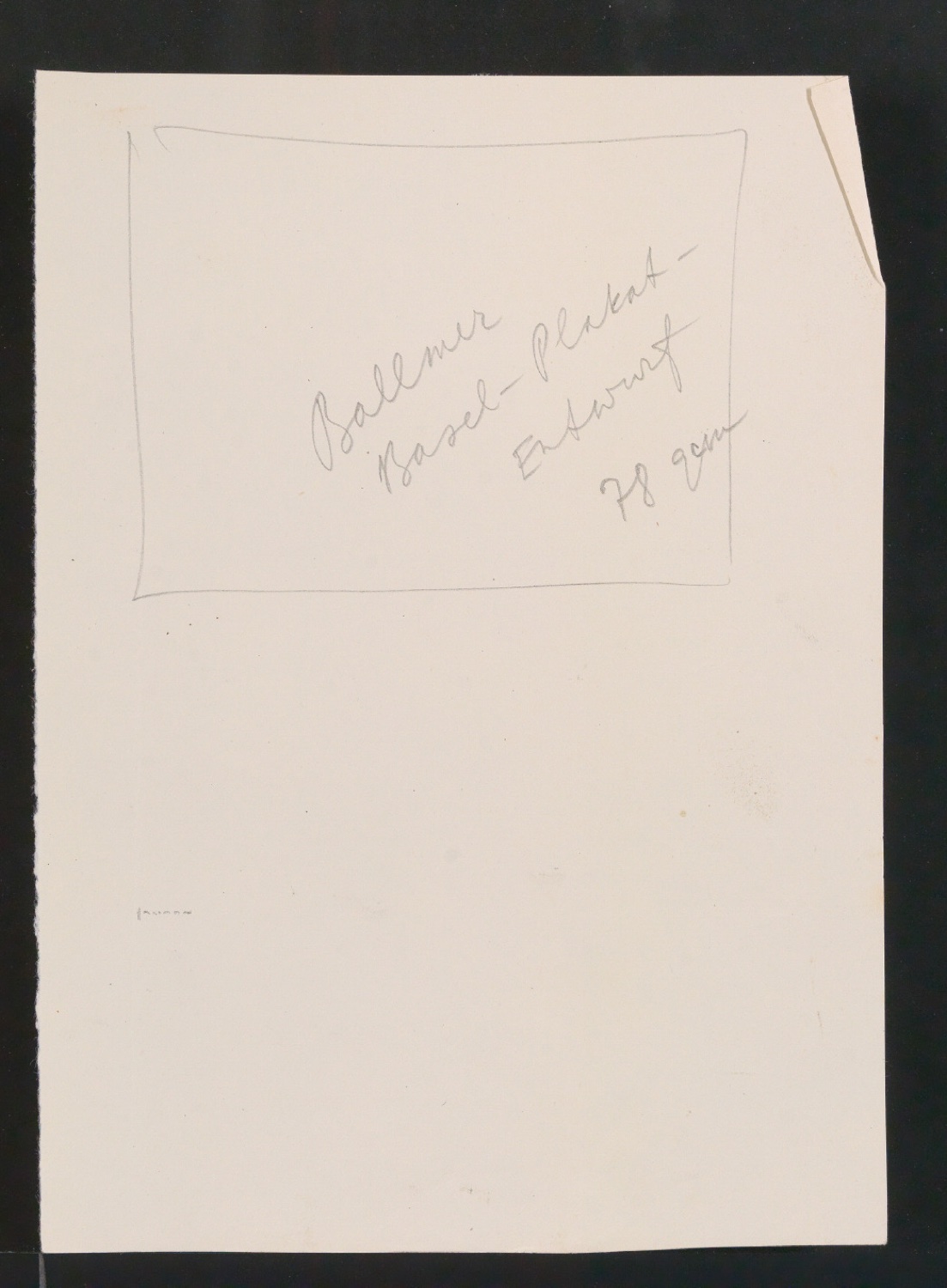 Vielleicht-Seiten [mit Beispielen von Gebrauchsgrafik für Typographische Gestaltung] — Blatt 13
