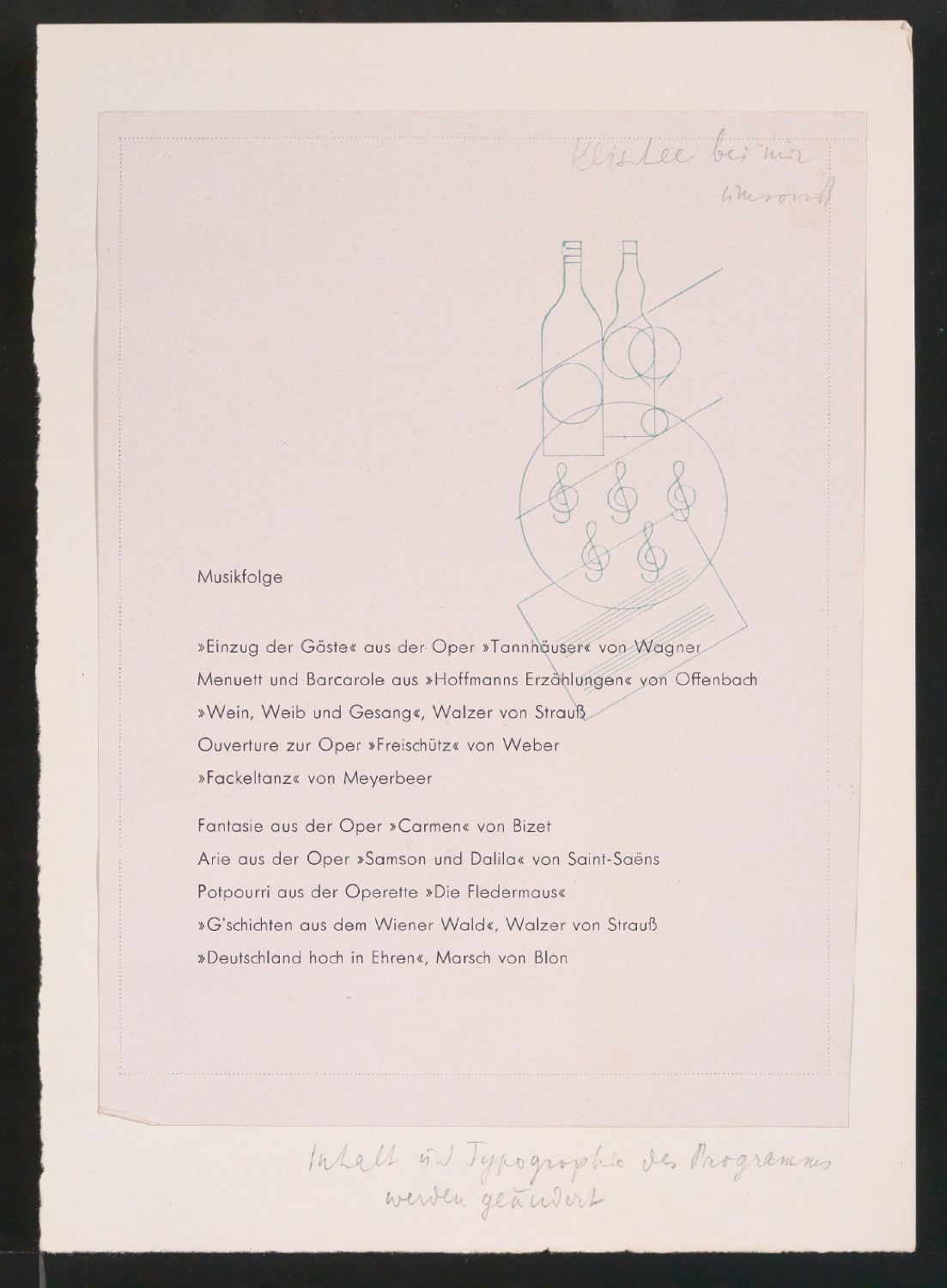 Vielleicht-Seiten [mit Beispielen von Gebrauchsgrafik für Typographische Gestaltung] — Blatt 20
