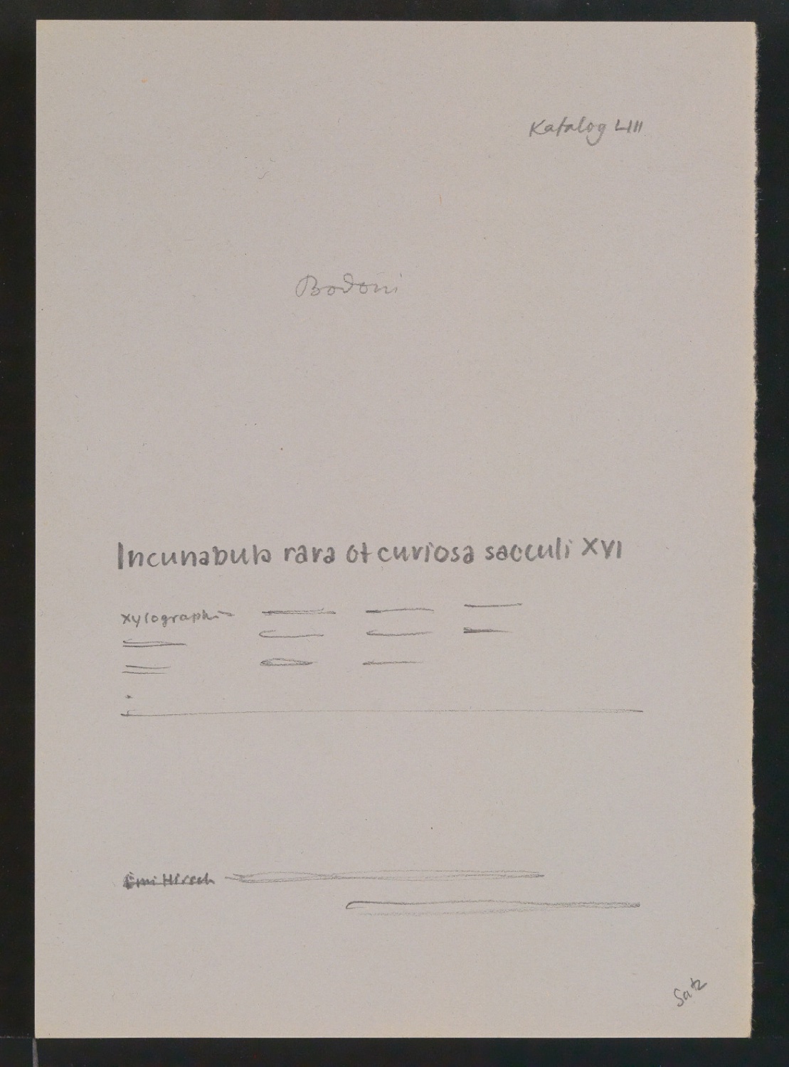 Vielleicht-Seiten [mit Beispielen von Gebrauchsgrafik für Typographische Gestaltung] — Blatt 26