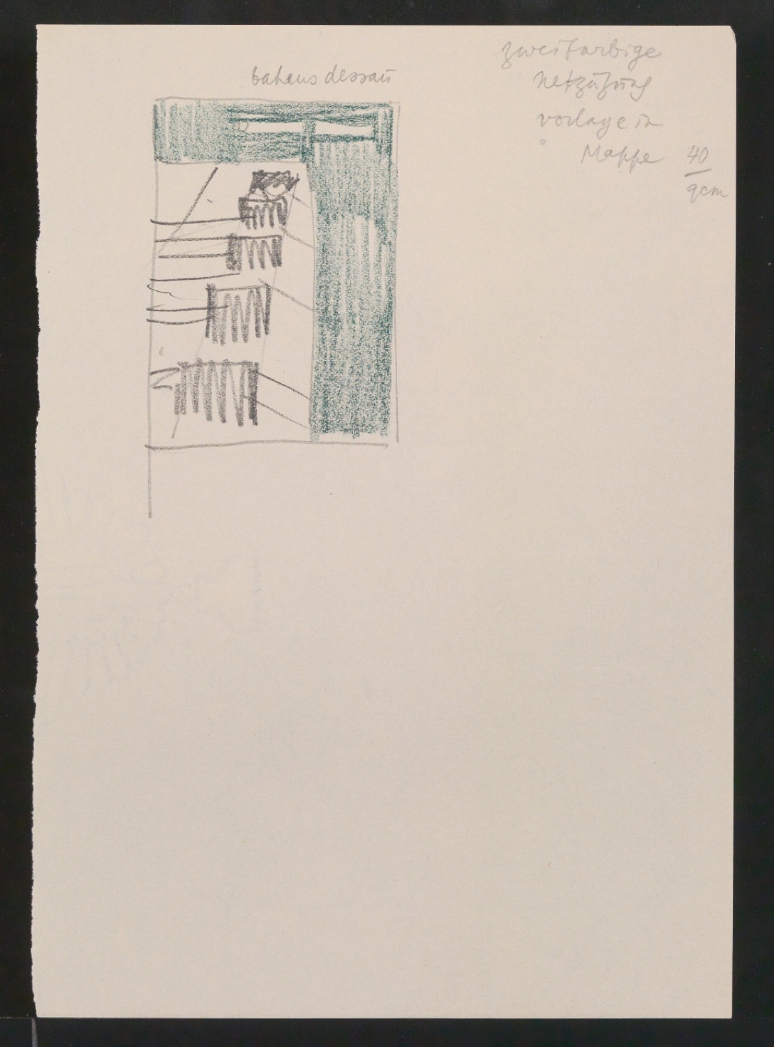 Vielleicht-Seiten [mit Beispielen von Gebrauchsgrafik für Typographische Gestaltung] — Blatt 30