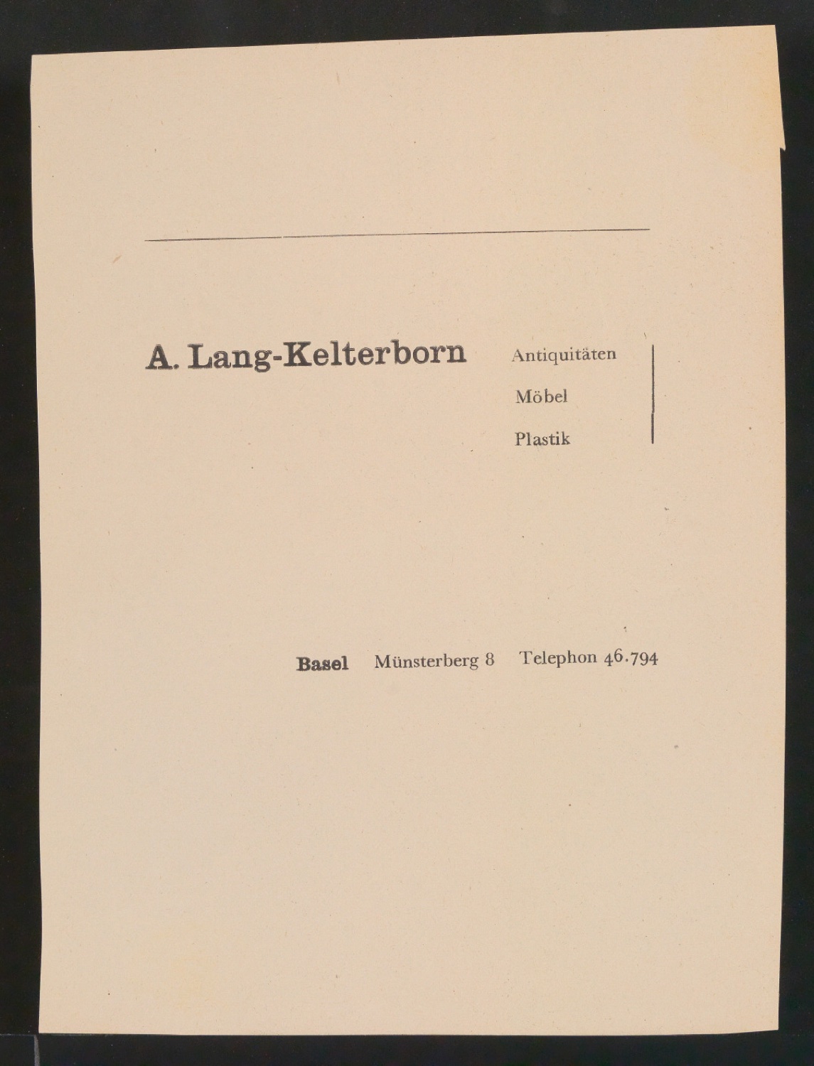 Vielleicht-Seiten [mit Beispielen von Gebrauchsgrafik für Typographische Gestaltung] — Blatt 36