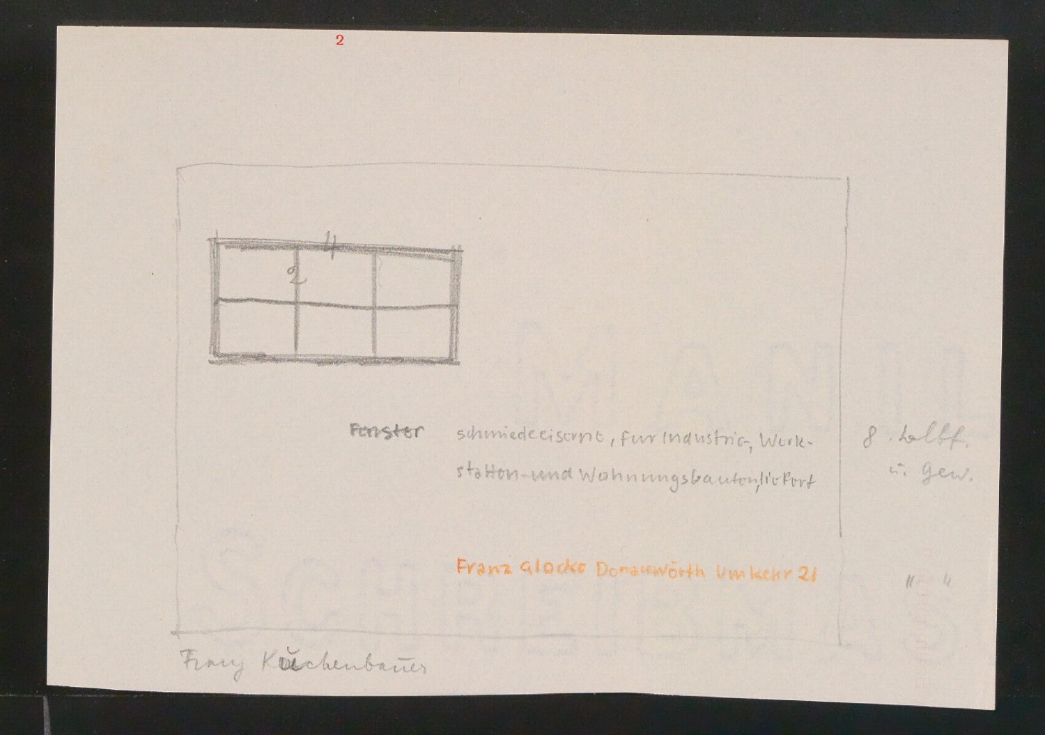 Vielleicht-Seiten [mit Beispielen von Gebrauchsgrafik für Typographische Gestaltung] — Blatt 40