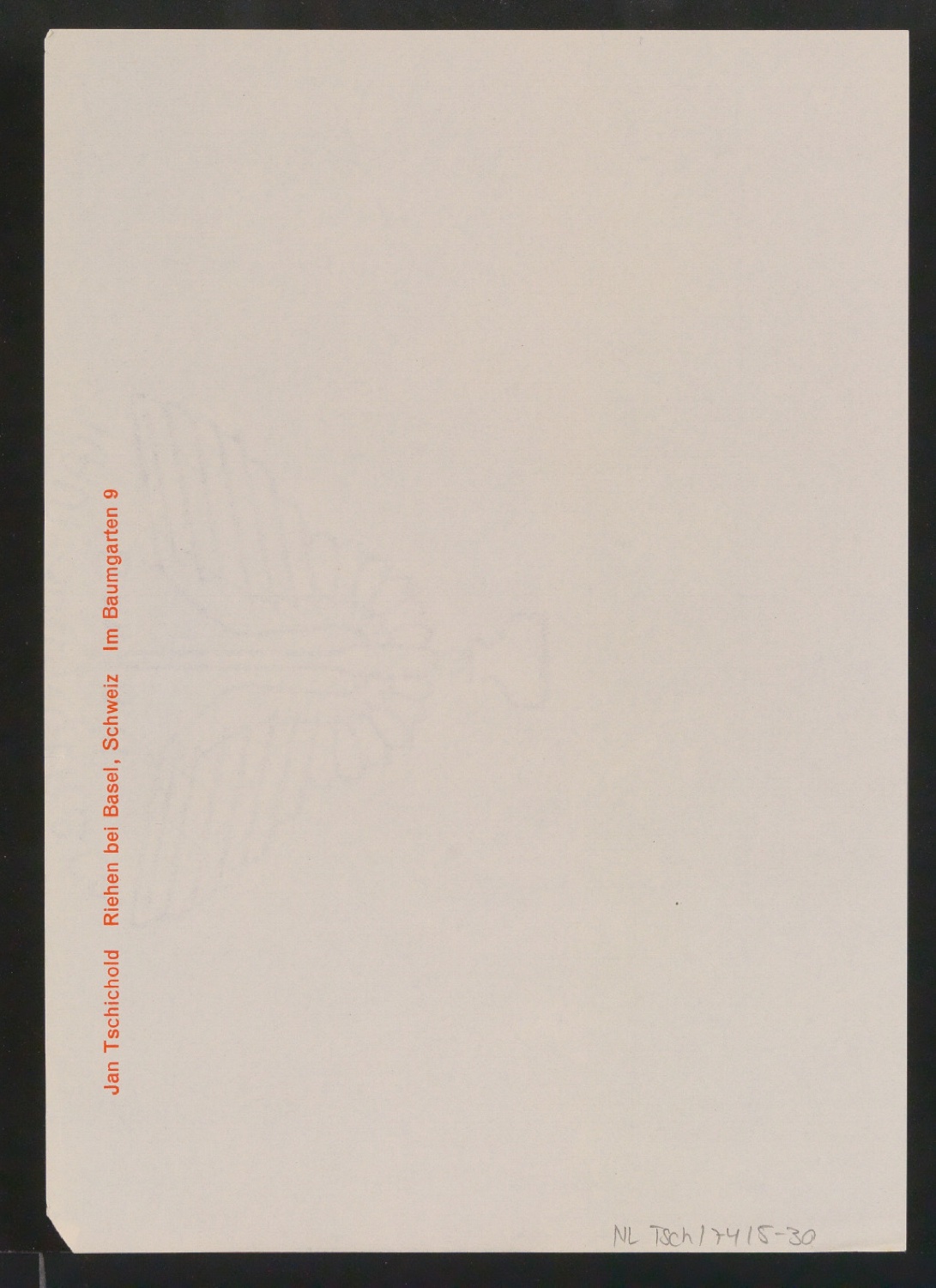 Vielleicht-Seiten [mit Beispielen von Gebrauchsgrafik für Typographische Gestaltung] — Blatt 45