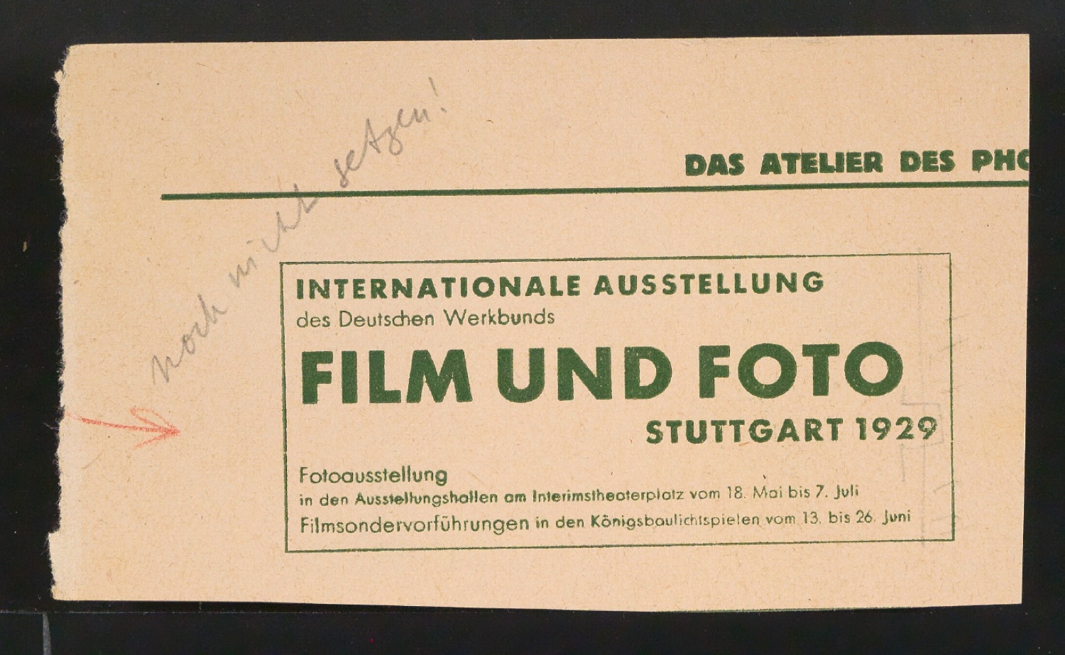 Blattsammlung eigener Gebrauchsgrafik für Illustrationen für Typographische Gestaltung — Blatt 9