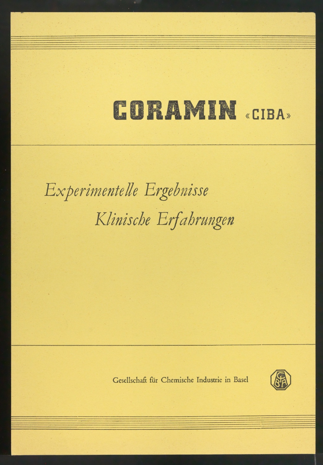 Probedrucke und Korrekturfahnen von Handzetteln für die Ciba — Blatt 32