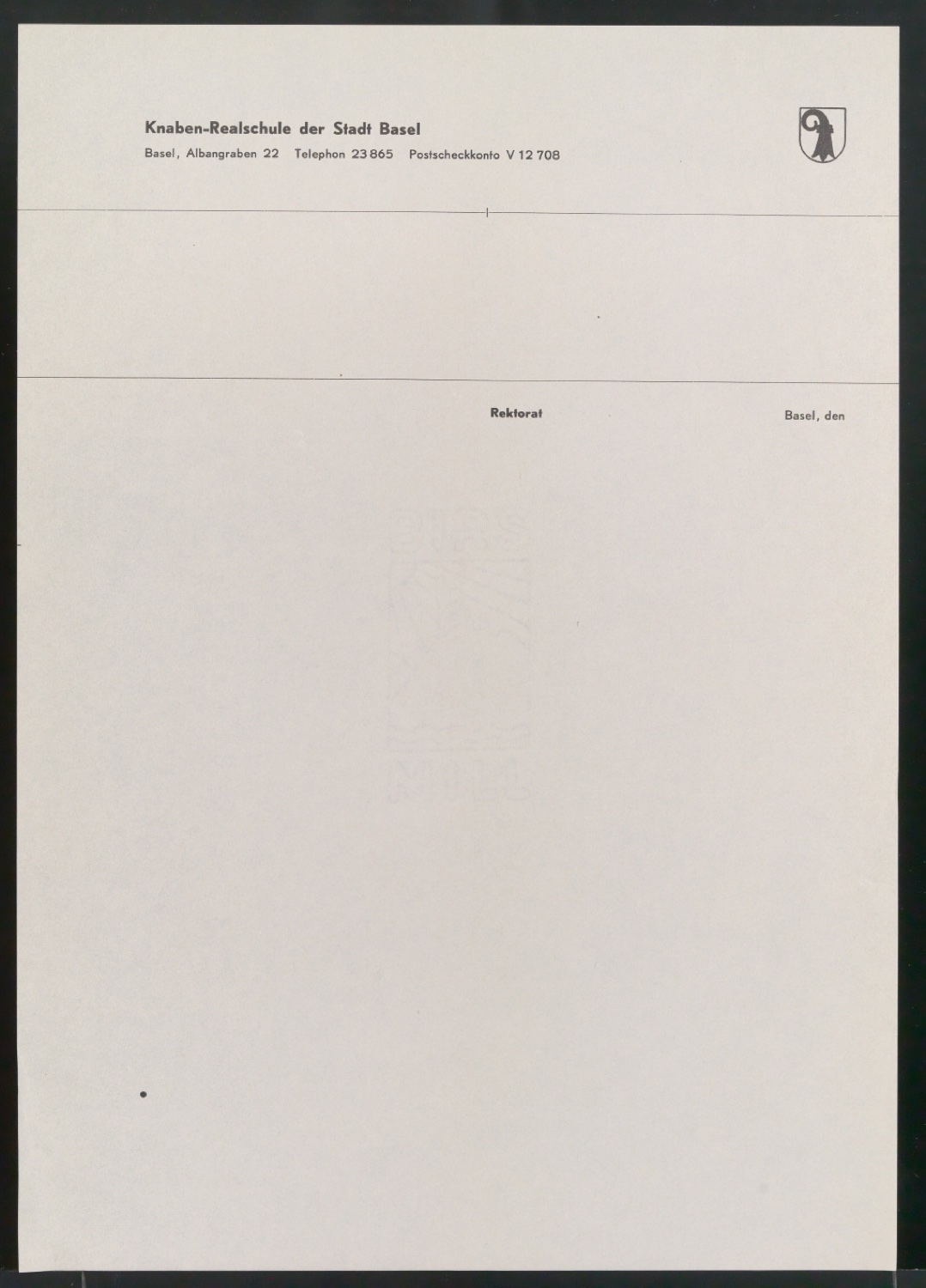 Konvolut Briefbögen und Briefumschläge für verschiedene Auftraggeber — Blatt 17