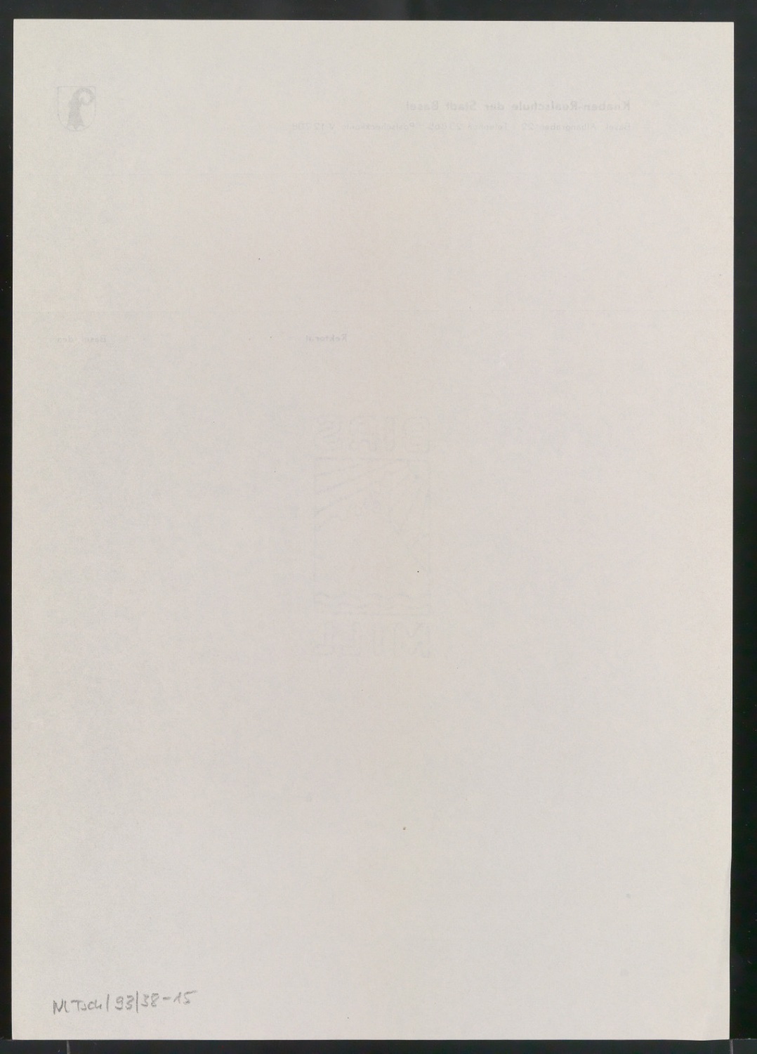 Konvolut Briefbögen und Briefumschläge für verschiedene Auftraggeber — Blatt 18