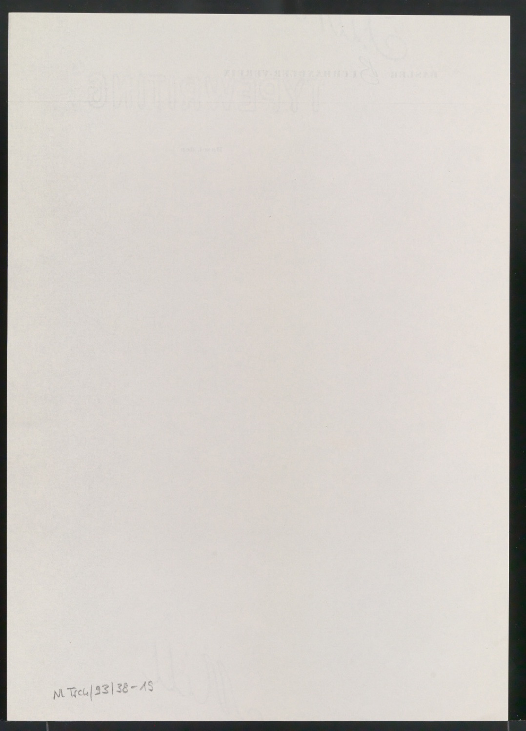 Konvolut Briefbögen und Briefumschläge für verschiedene Auftraggeber — Blatt 26