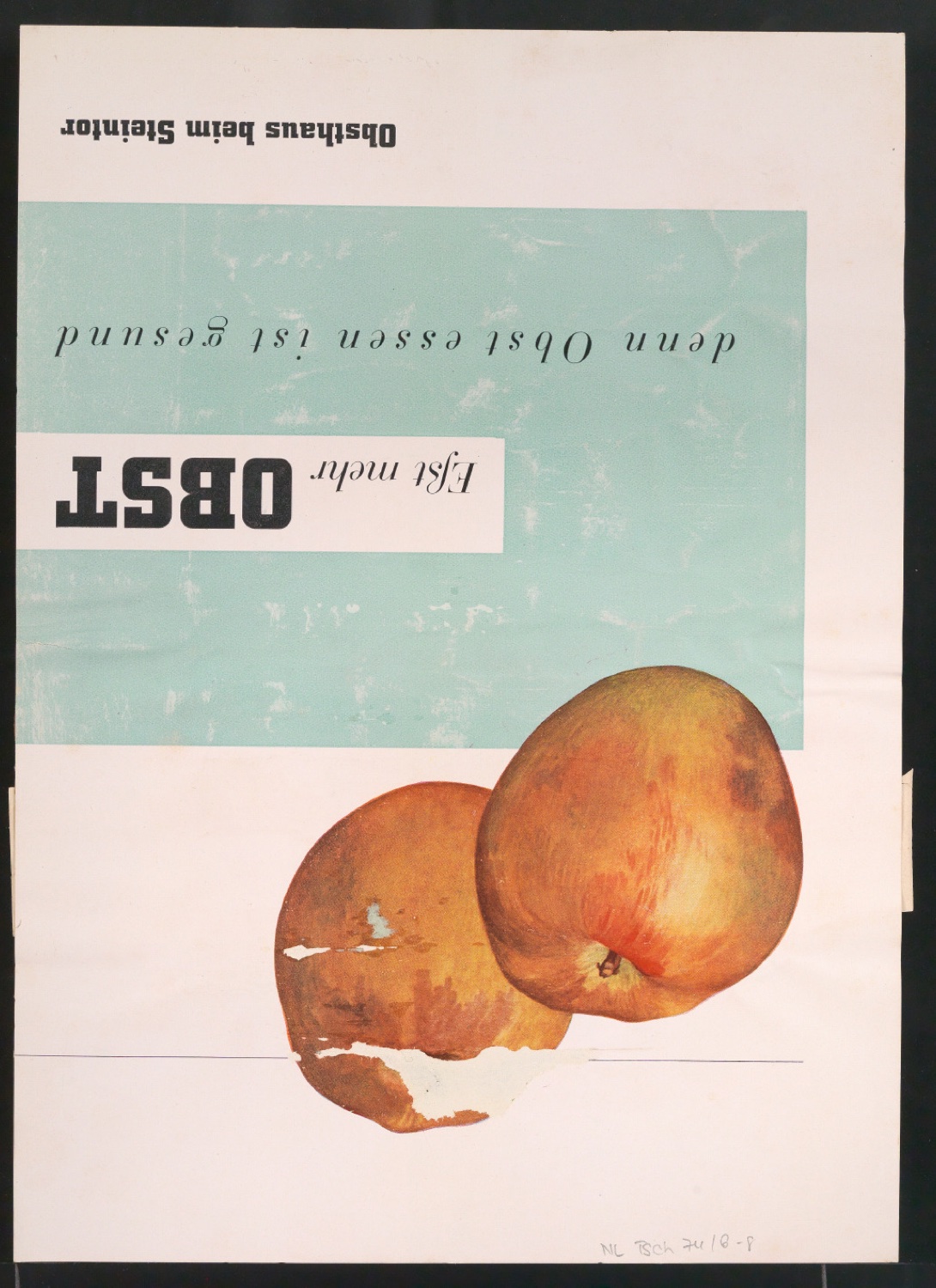 Entwurf für Bestellschein zu Typografische Entwurfstechnik und Probedruck zu Schutzumschlag für Typographische Gestaltung — Blatt 10