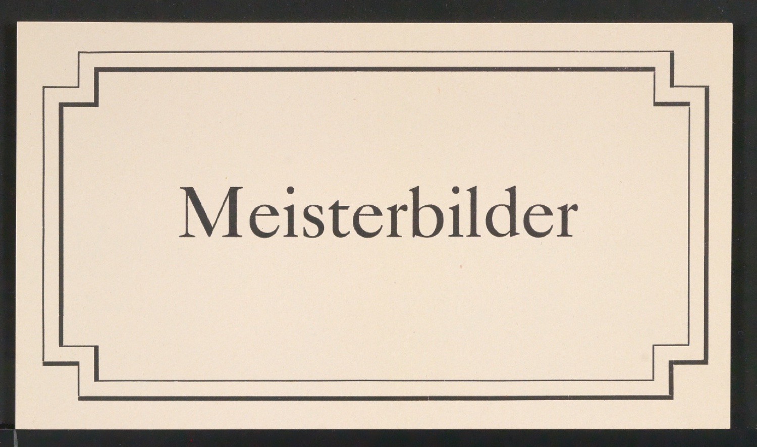 Konvolut Probedrucke und Entwürfe von Schriftzügen — Blatt 13