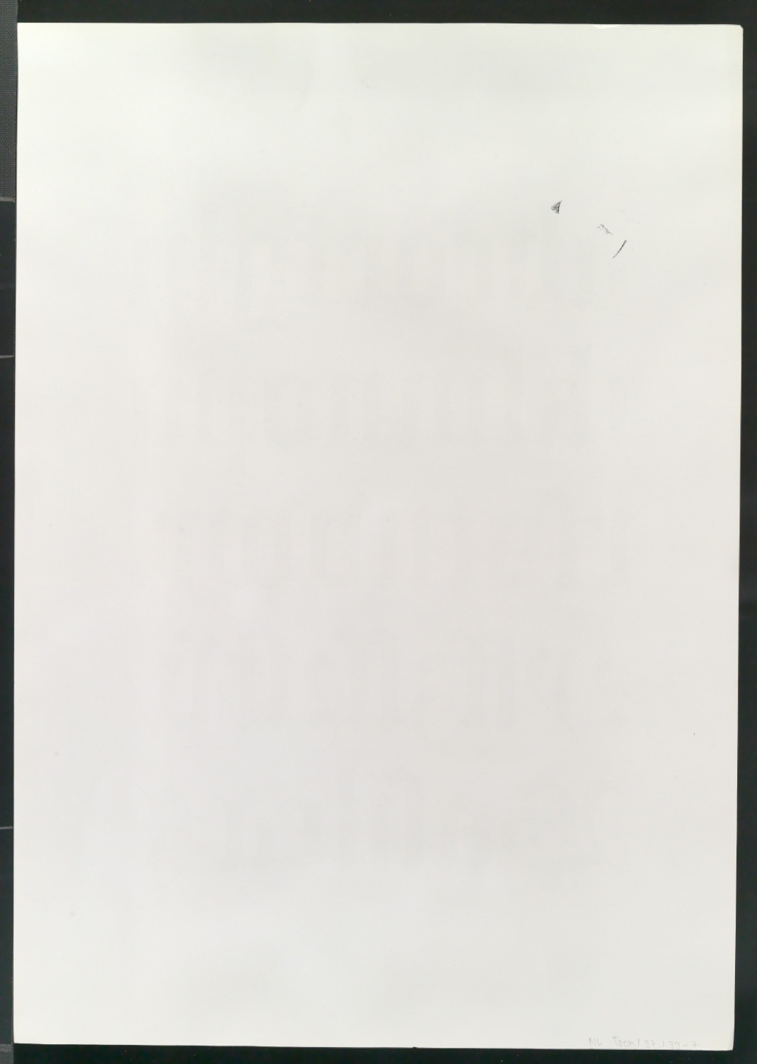 Skizzen, Klischeevorlagen und Probedrucke Gotischer Schriften — Blatt 14