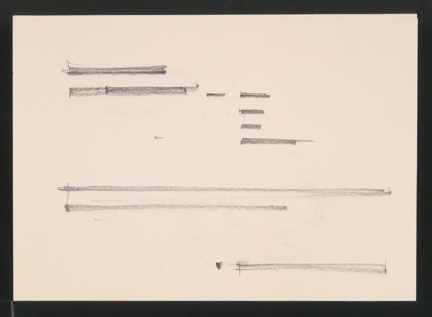 Blattsammlung eigener Notizen und Gebrauchsgrafik für Illustrationen für Typographische Gestaltung — Blatt 23