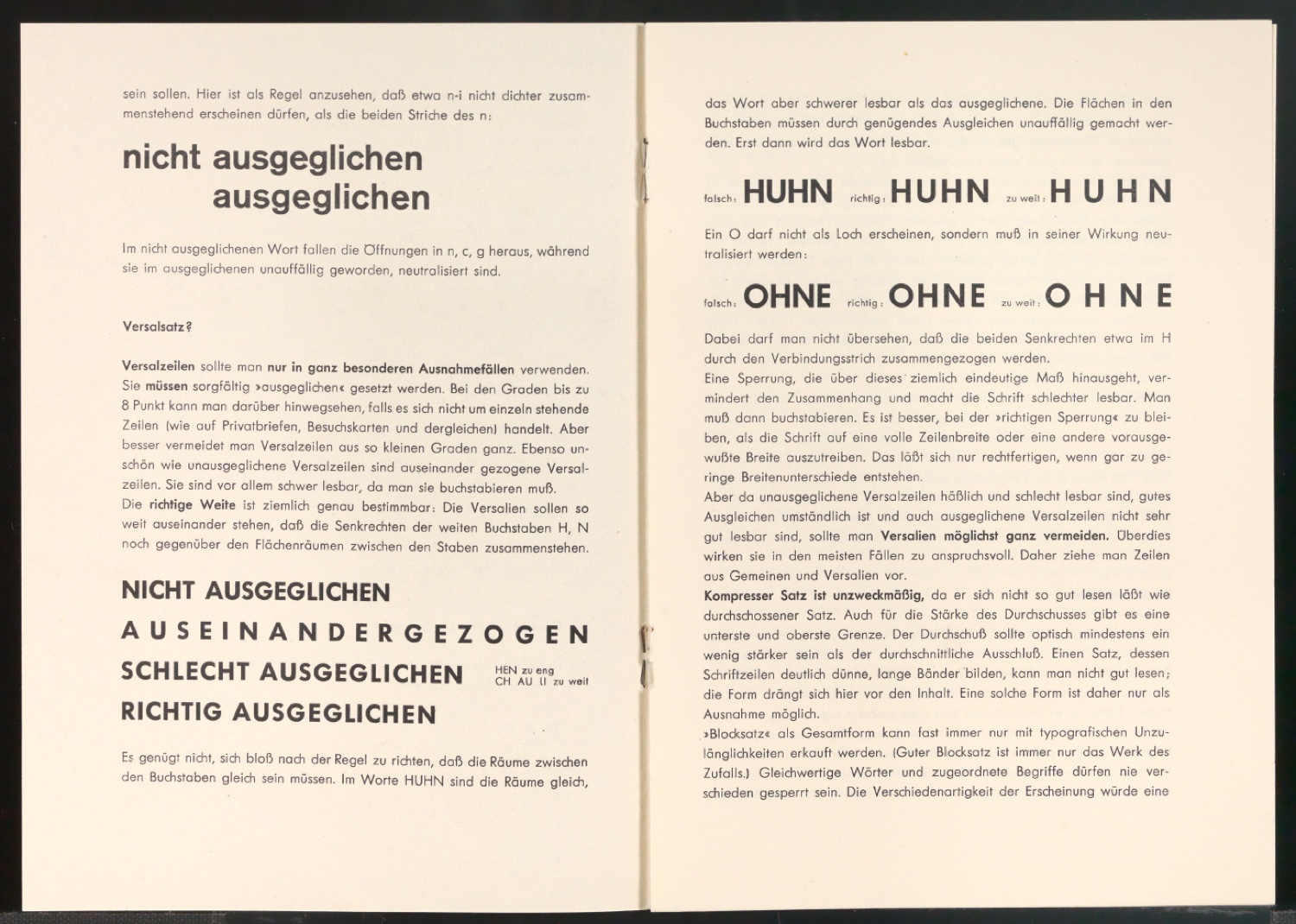 Arbeitsmaterial und Entwürfe für Typografische Entwurfstechnik — Blatt 21