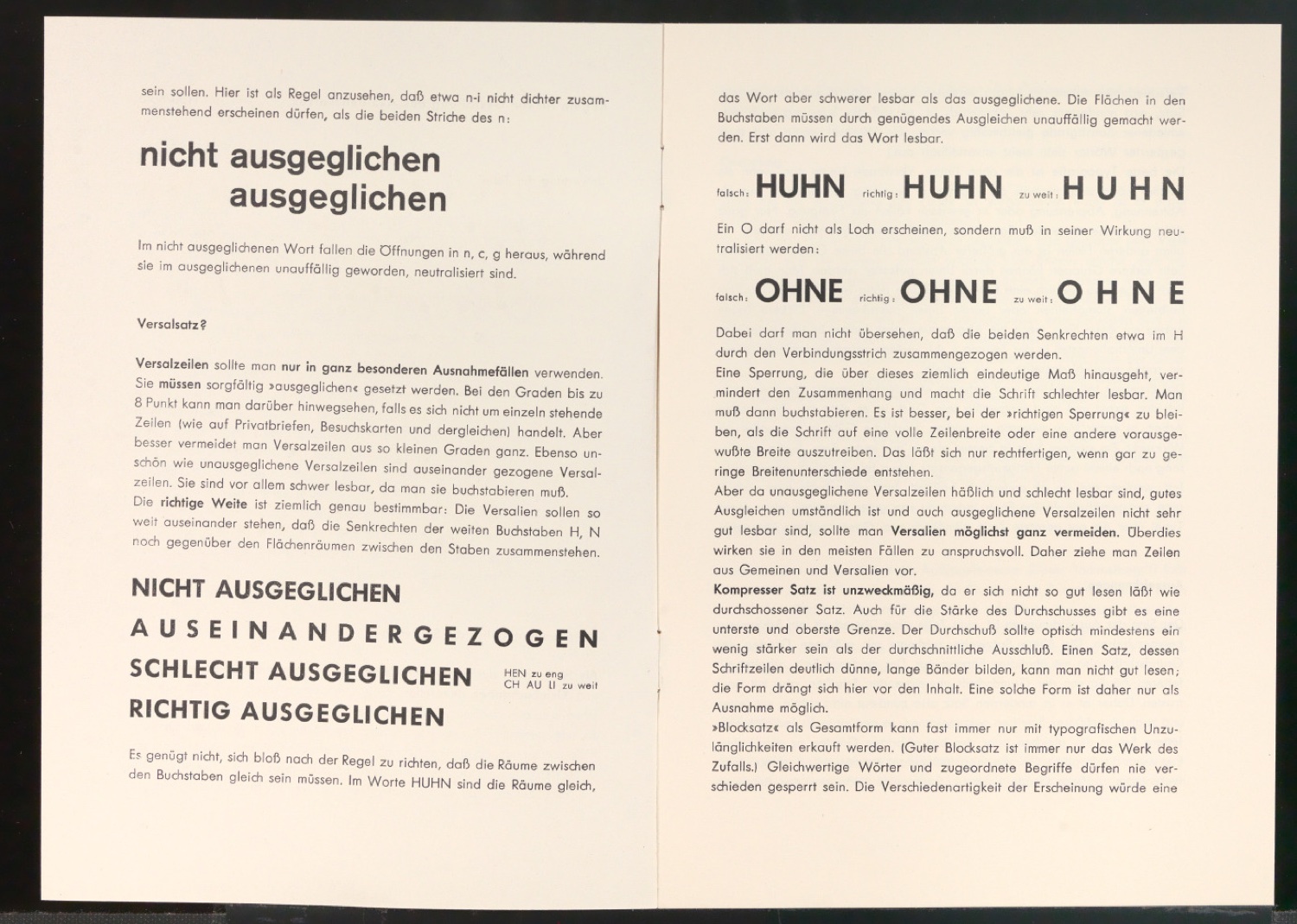 Arbeitsmaterial und Entwürfe für Typografische Entwurfstechnik — Blatt 24
