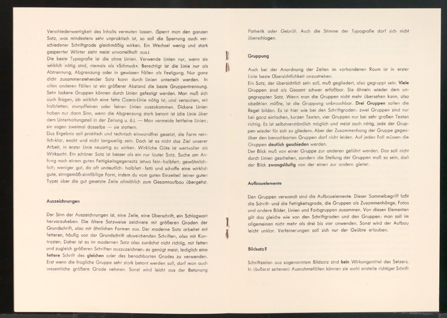 Arbeitsmaterial und Entwürfe für Typografische Entwurfstechnik — Blatt 25