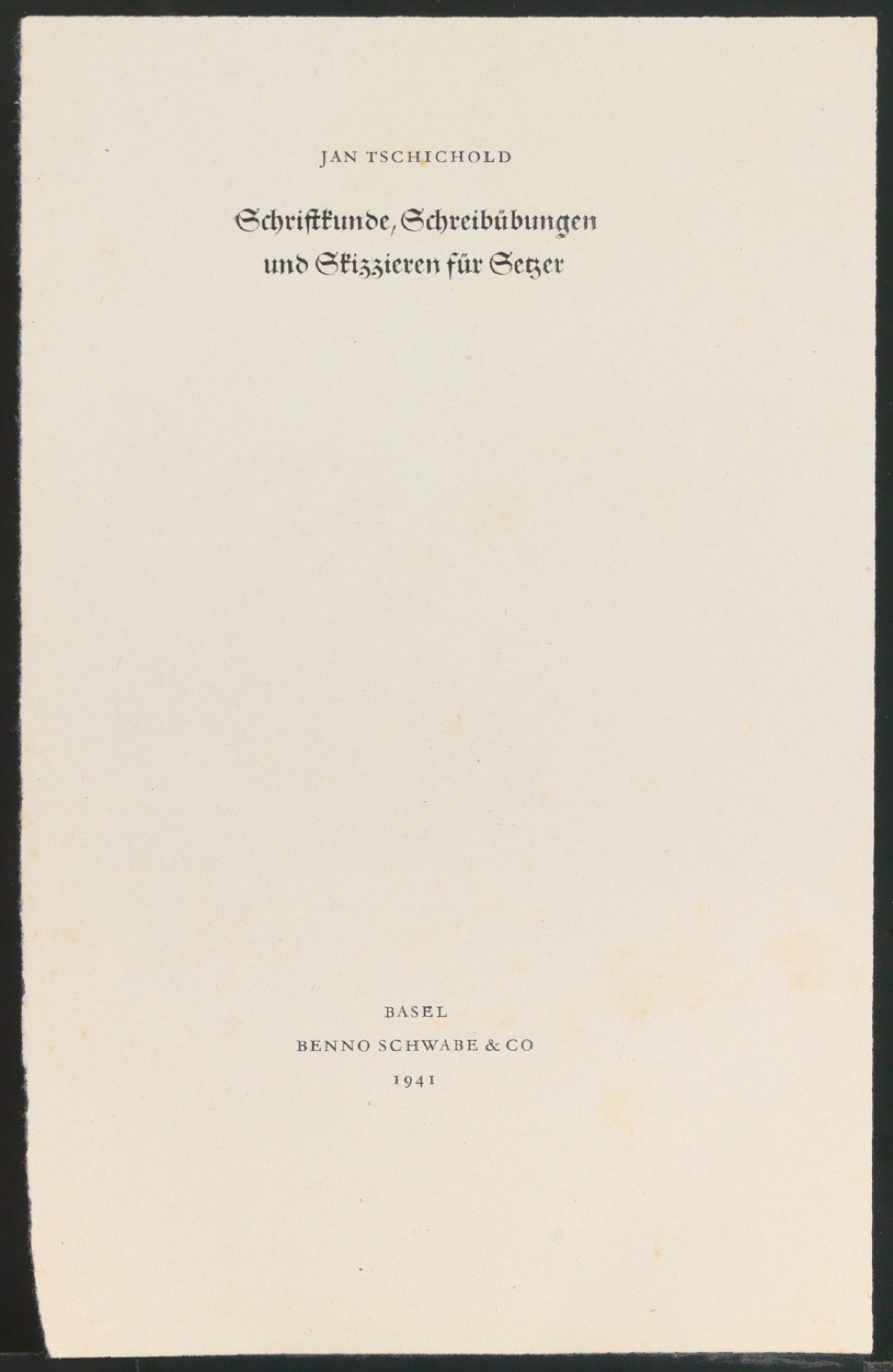 Arbeitsmaterial und Entwürfe für Typografische Entwurfstechnik — Blatt 28