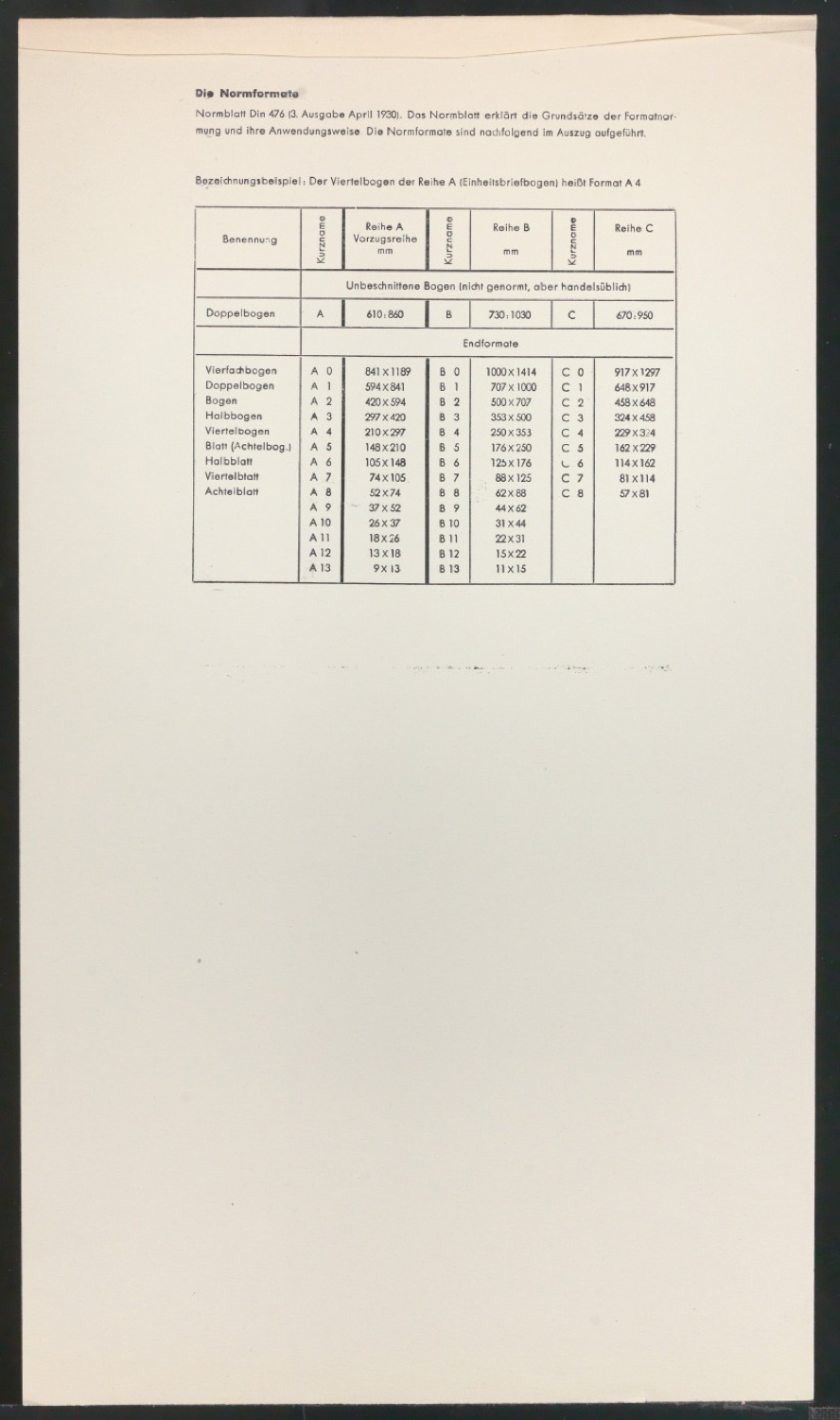 Arbeitsmaterial und Entwürfe für Typografische Entwurfstechnik — Blatt 50