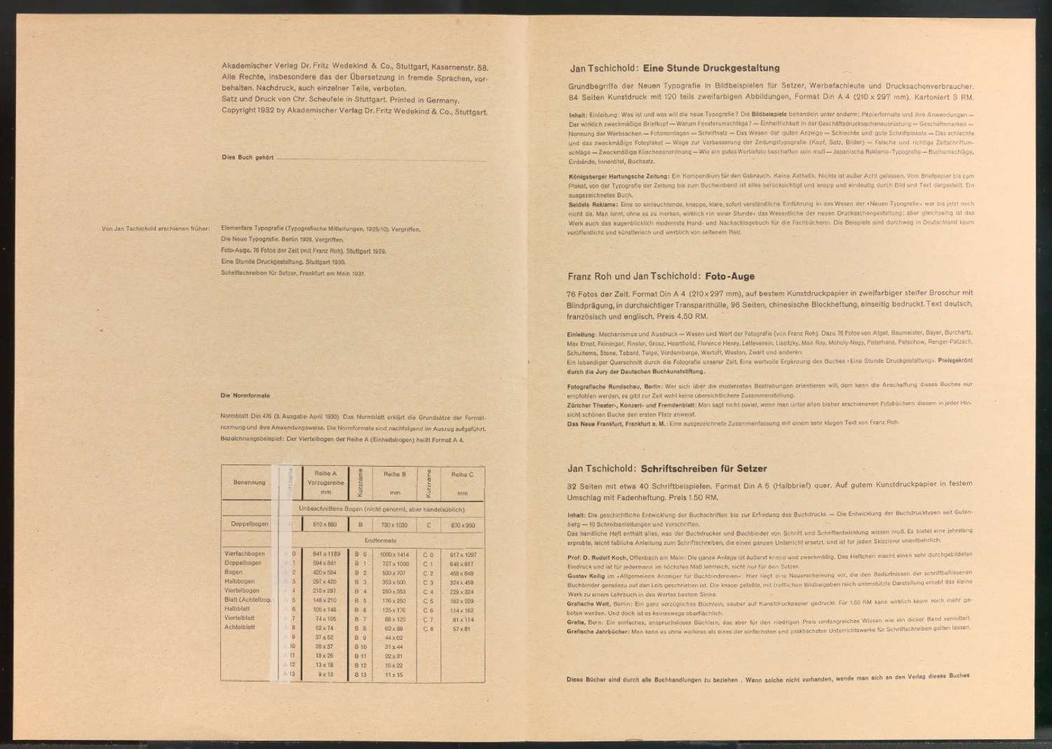 Arbeitsmaterial und Entwürfe für Typografische Entwurfstechnik — Blatt 55
