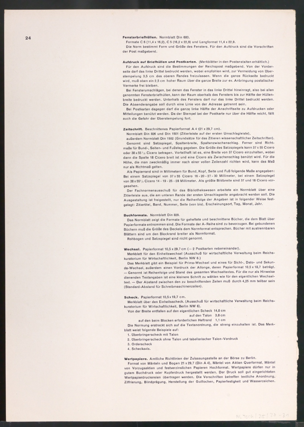 Arbeitsmaterial und Entwürfe für Typografische Entwurfstechnik — Blatt 71