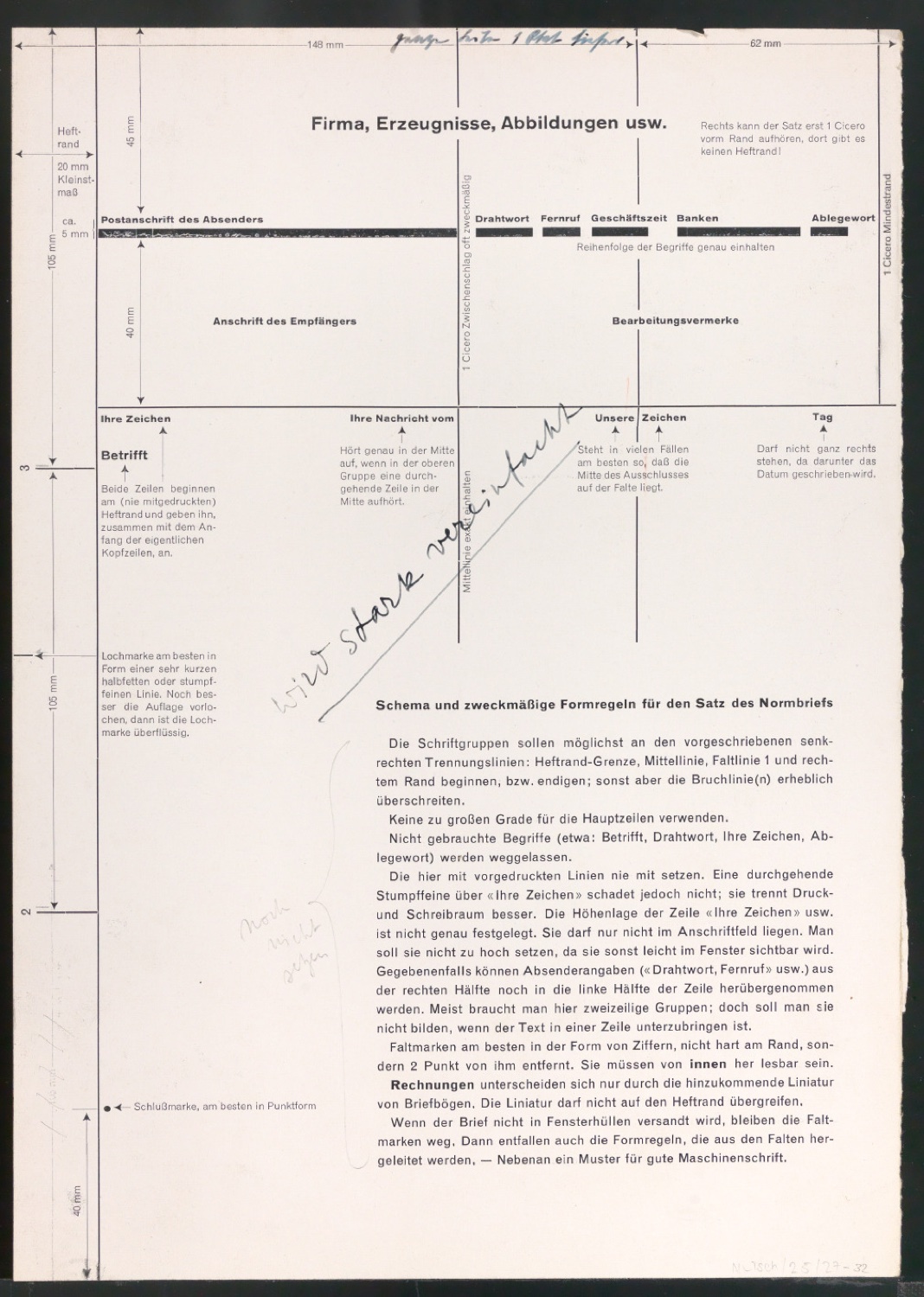 Arbeitsmaterial und Entwürfe für Typografische Entwurfstechnik — Blatt 73