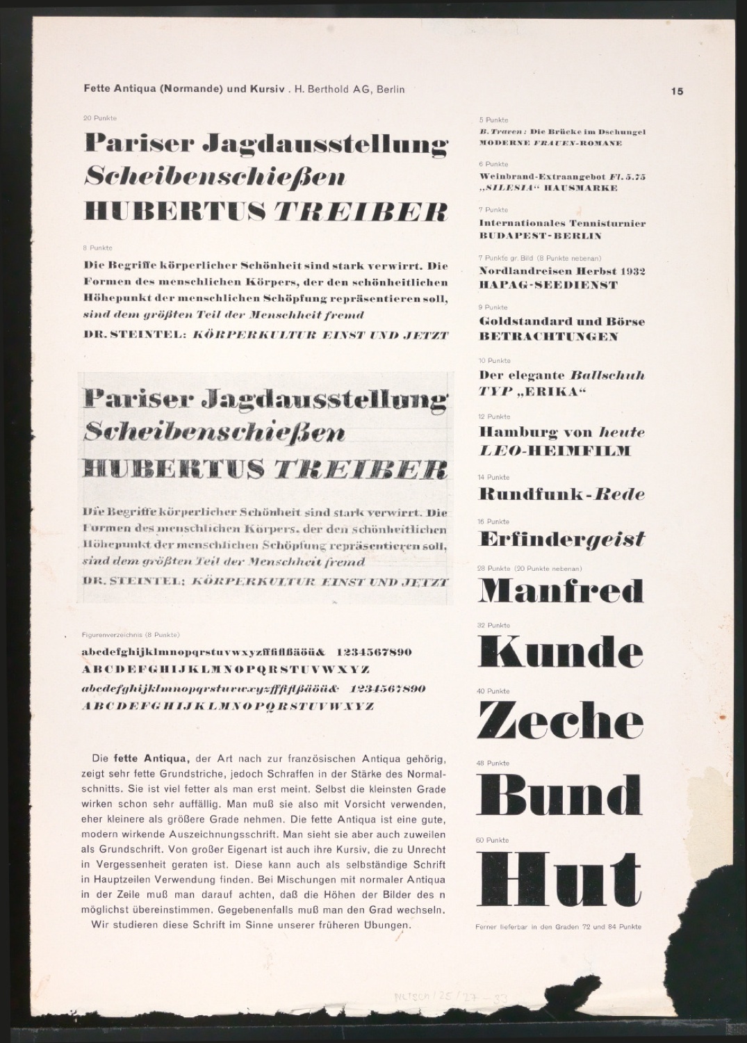 Arbeitsmaterial und Entwürfe für Typografische Entwurfstechnik — Blatt 74