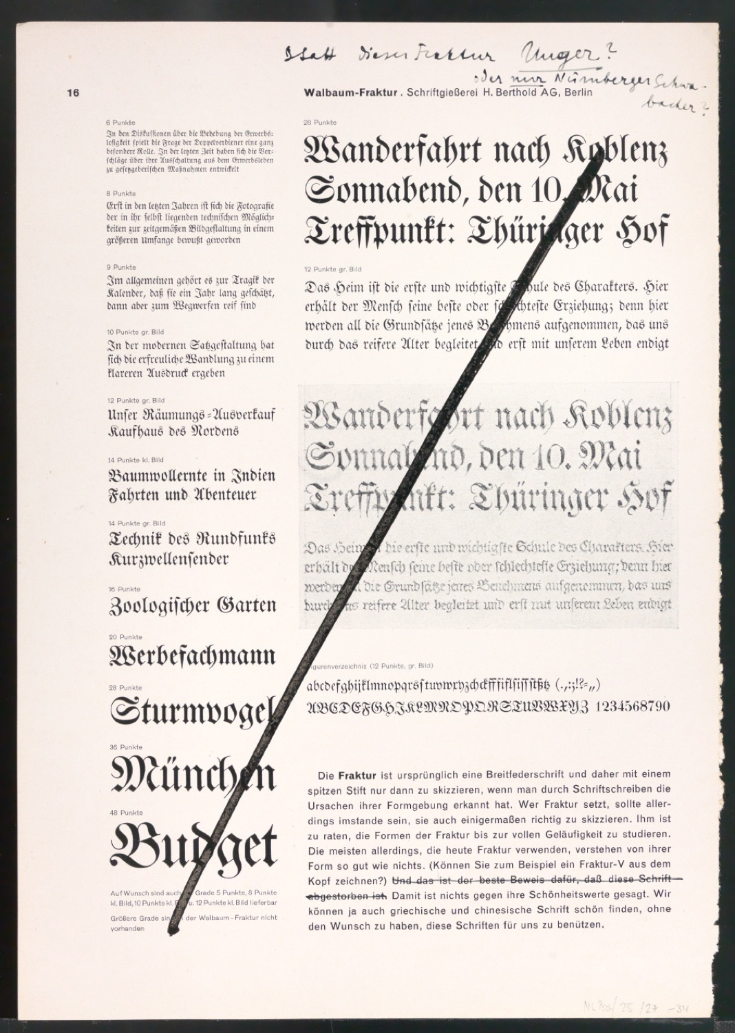 Arbeitsmaterial und Entwürfe für Typografische Entwurfstechnik — Blatt 77
