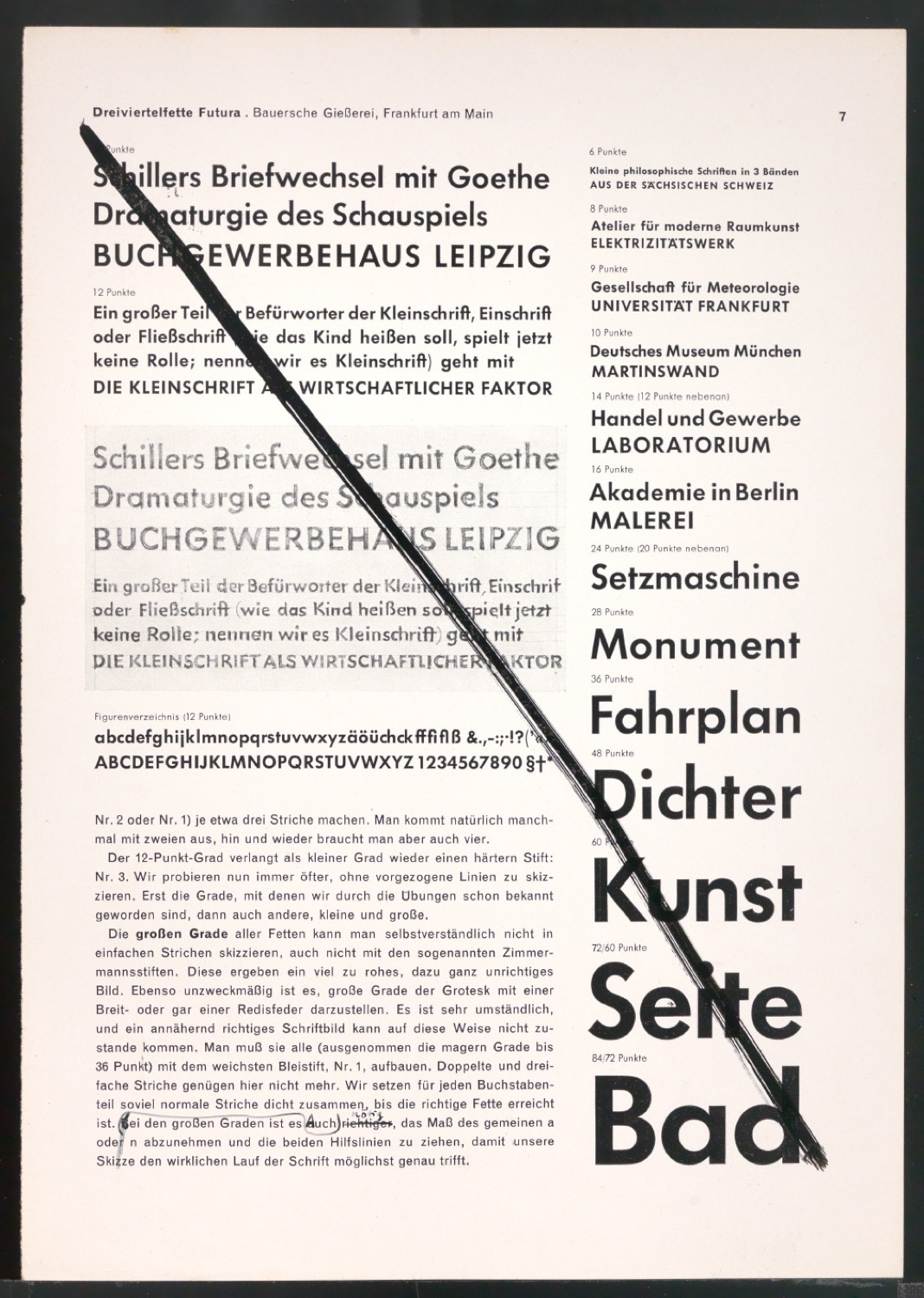 Arbeitsmaterial und Entwürfe für Typografische Entwurfstechnik — Blatt 92