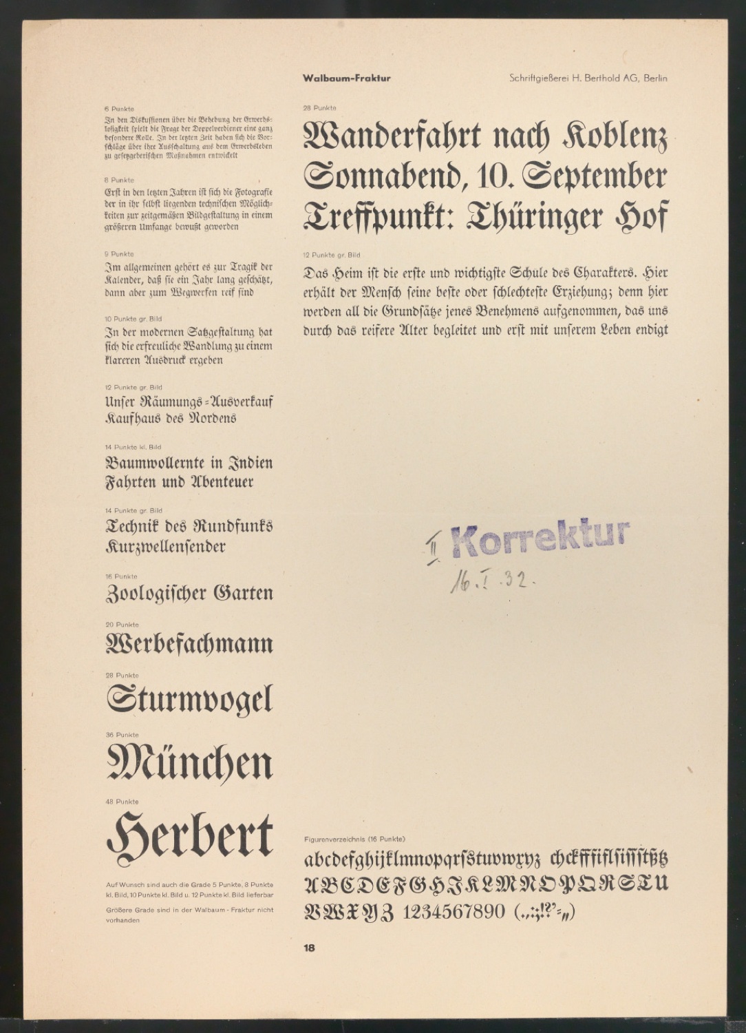 Arbeitsmaterial und Entwürfe für Typografische Entwurfstechnik — Blatt 114