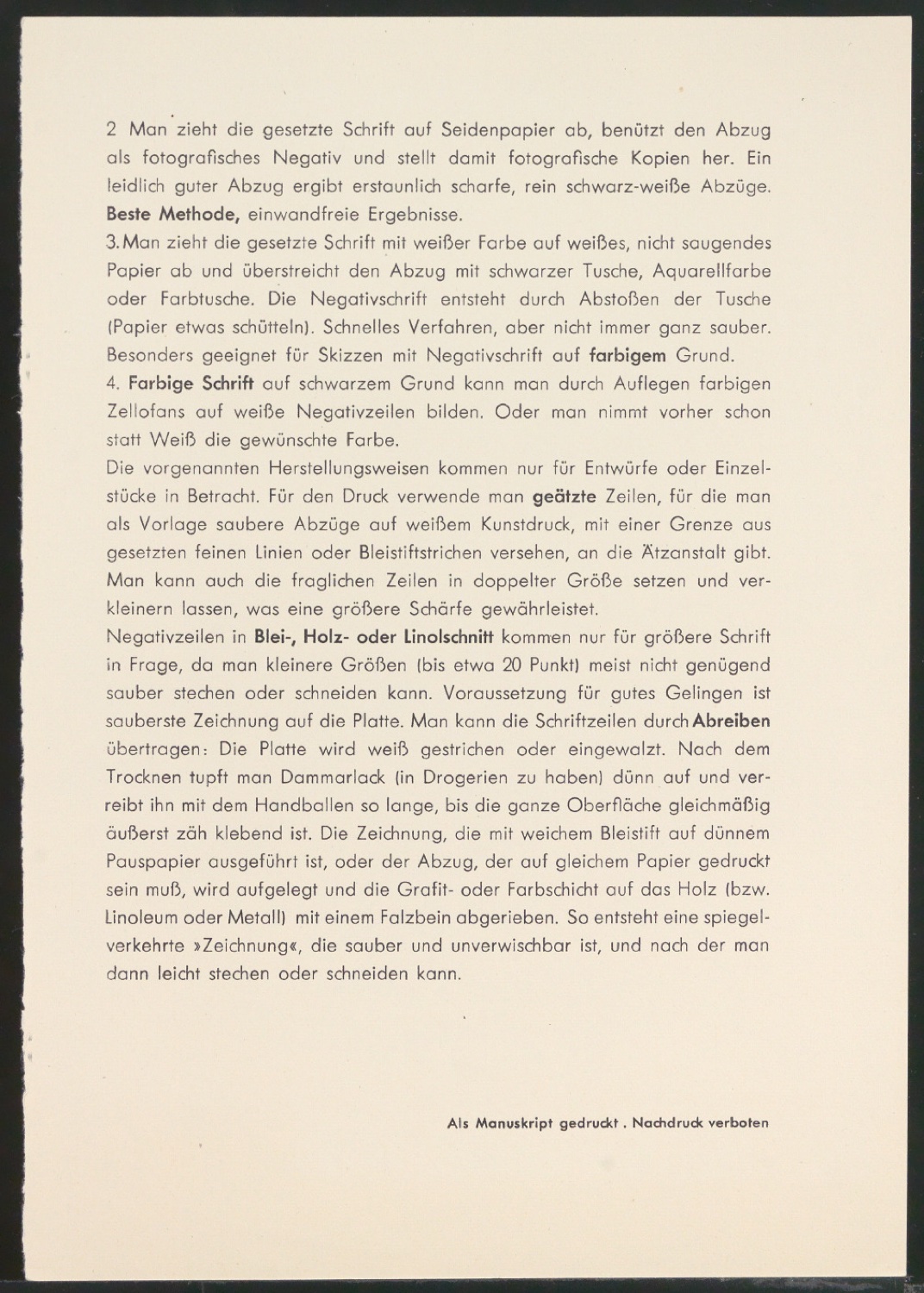 Arbeitsmaterial und Entwürfe für Typografische Entwurfstechnik — Blatt 123