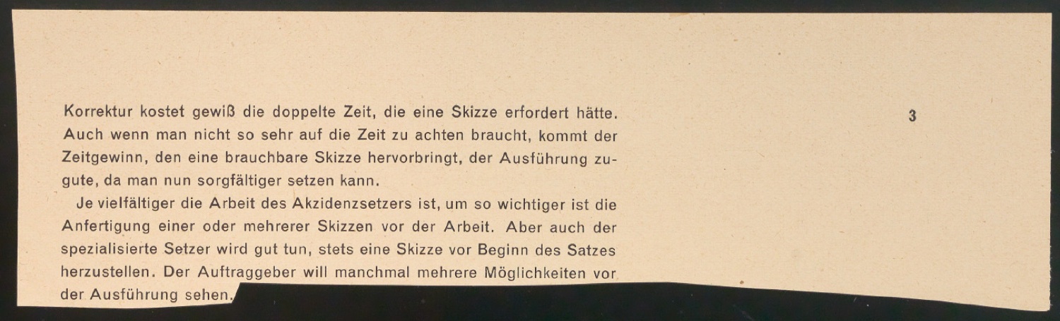 Arbeitsmaterial und Entwürfe für Typografische Entwurfstechnik — Blatt 133