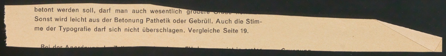 Arbeitsmaterial und Entwürfe für Typografische Entwurfstechnik — Blatt 135