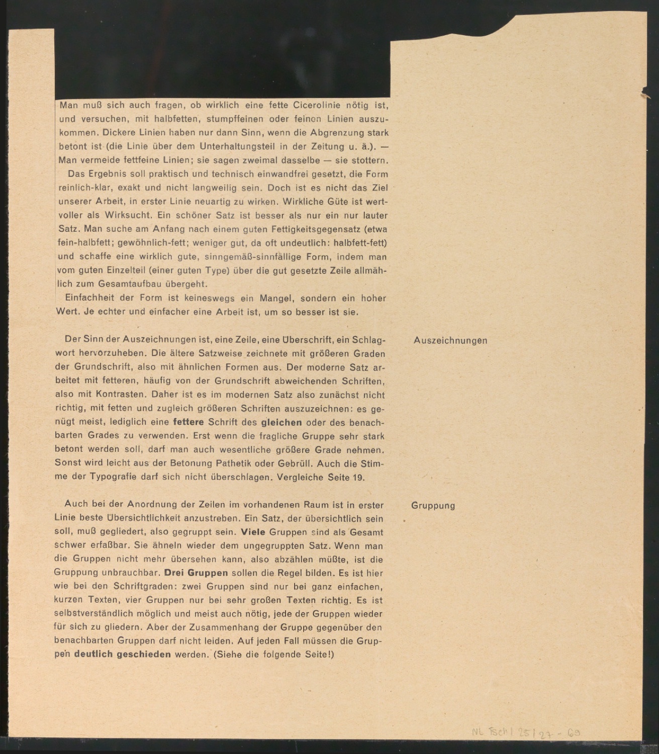 Arbeitsmaterial und Entwürfe für Typografische Entwurfstechnik — Blatt 156
