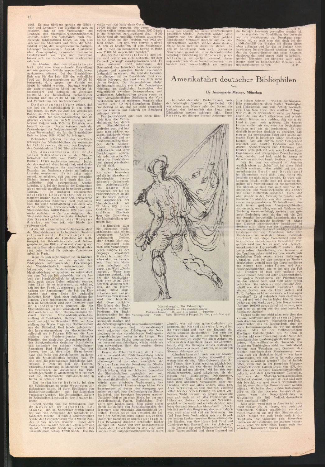 Fahnen und Klischeeabzüge für Schriftschreiben für Setzer — Blatt 2
