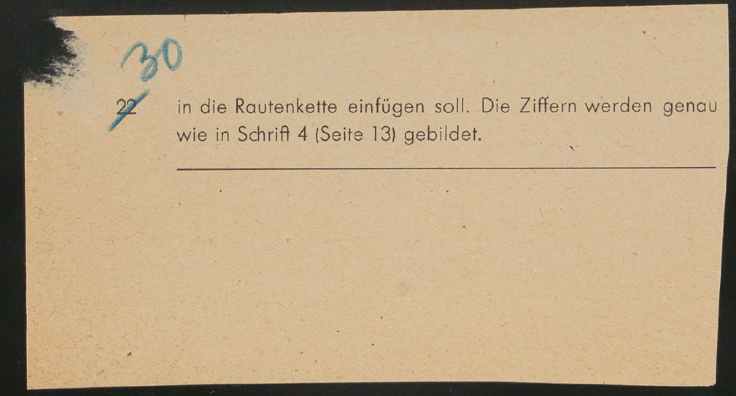 Fahnen und Klischeeabzüge für Schriftschreiben für Setzer — Blatt 7