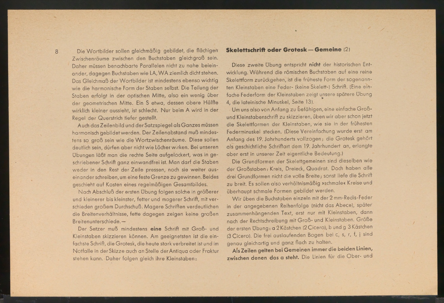 Fahnen und Klischeeabzüge für Schriftschreiben für Setzer — Blatt 15