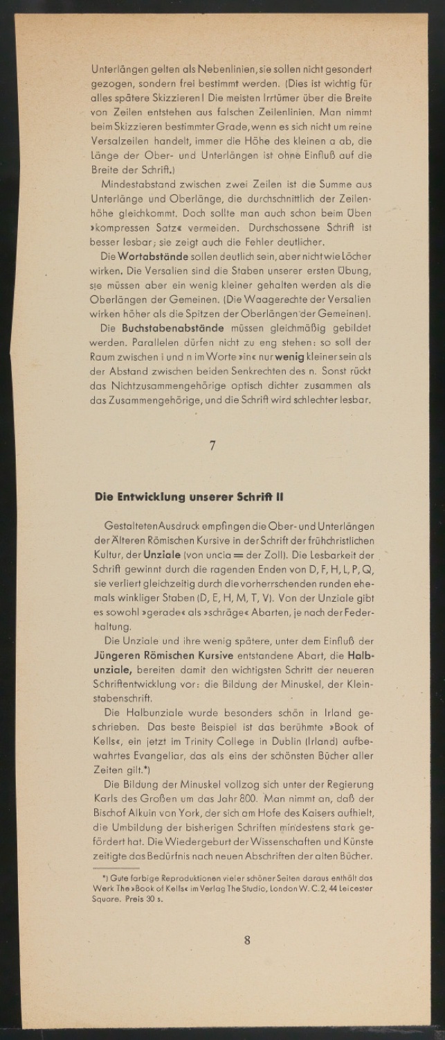 Fahnen und Klischeeabzüge für Schriftschreiben für Setzer — Blatt 33