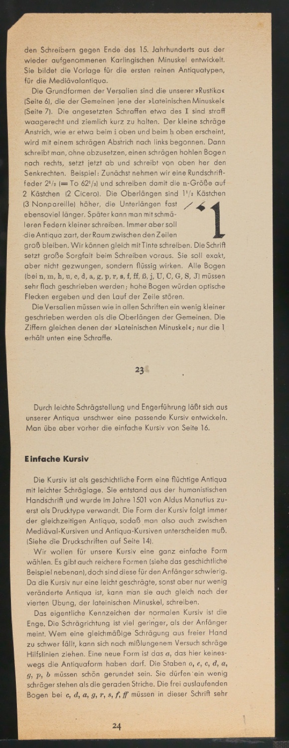 Fahnen und Klischeeabzüge für Schriftschreiben für Setzer — Blatt 41