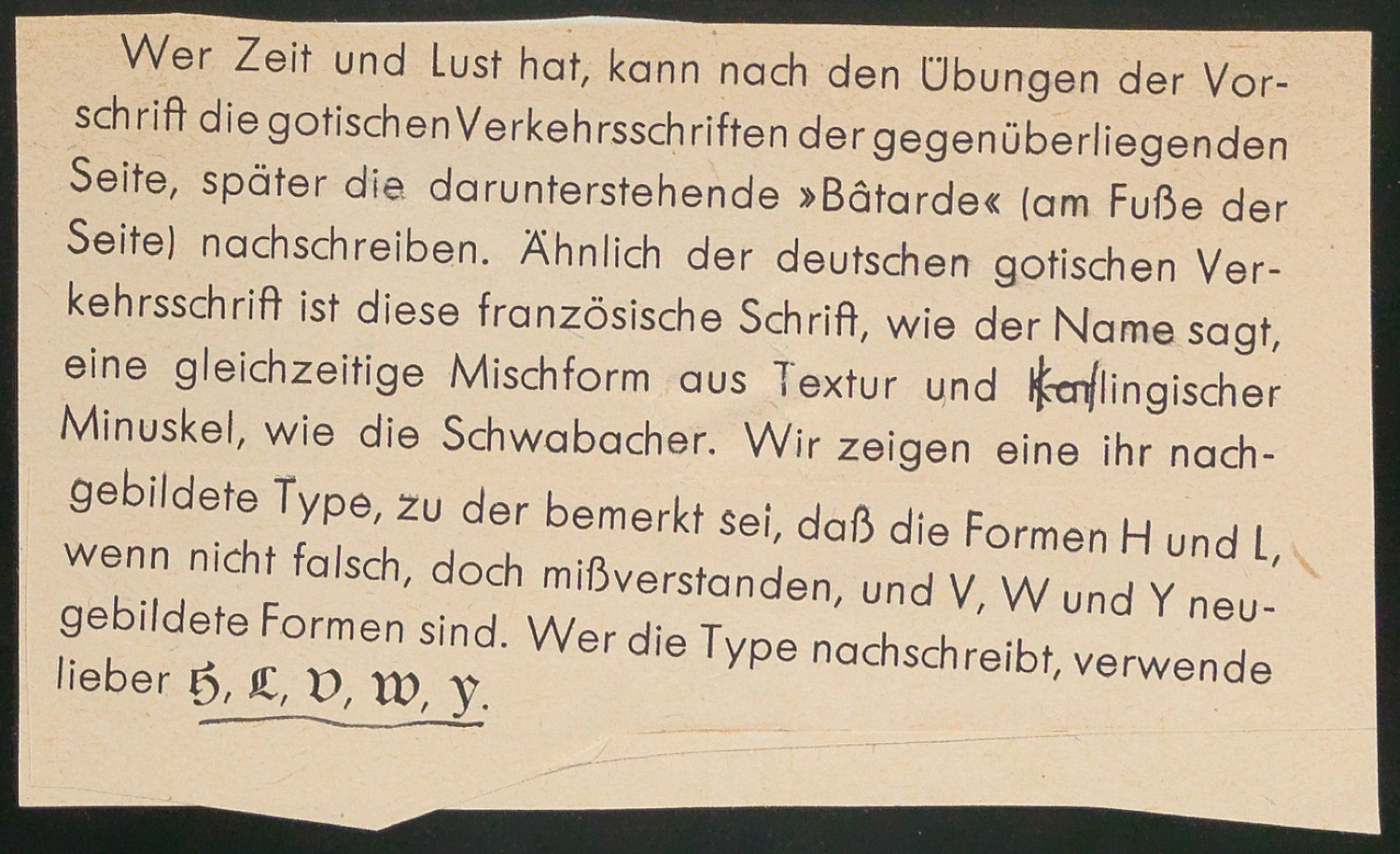 Fahnen und Klischeeabzüge für Schriftschreiben für Setzer — Blatt 43