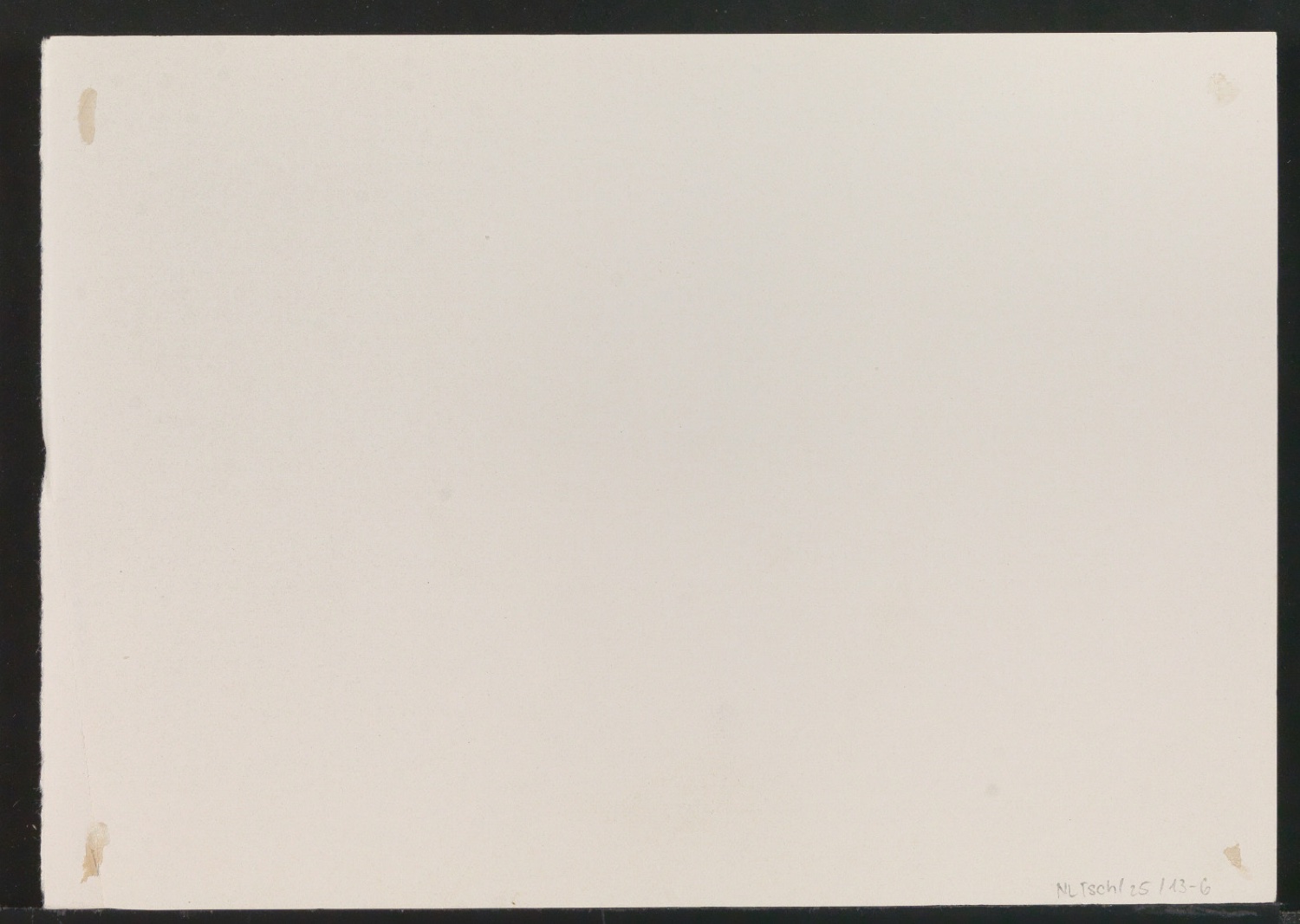 Mappe mit Probedrucken und Entwürfen für Schriftschreiben für Setzer — Blatt 16