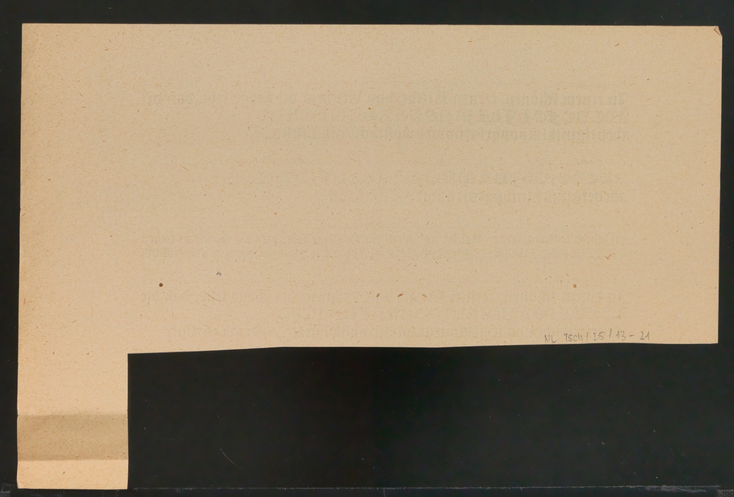 Mappe mit Probedrucken und Entwürfen für Schriftschreiben für Setzer — Blatt 61