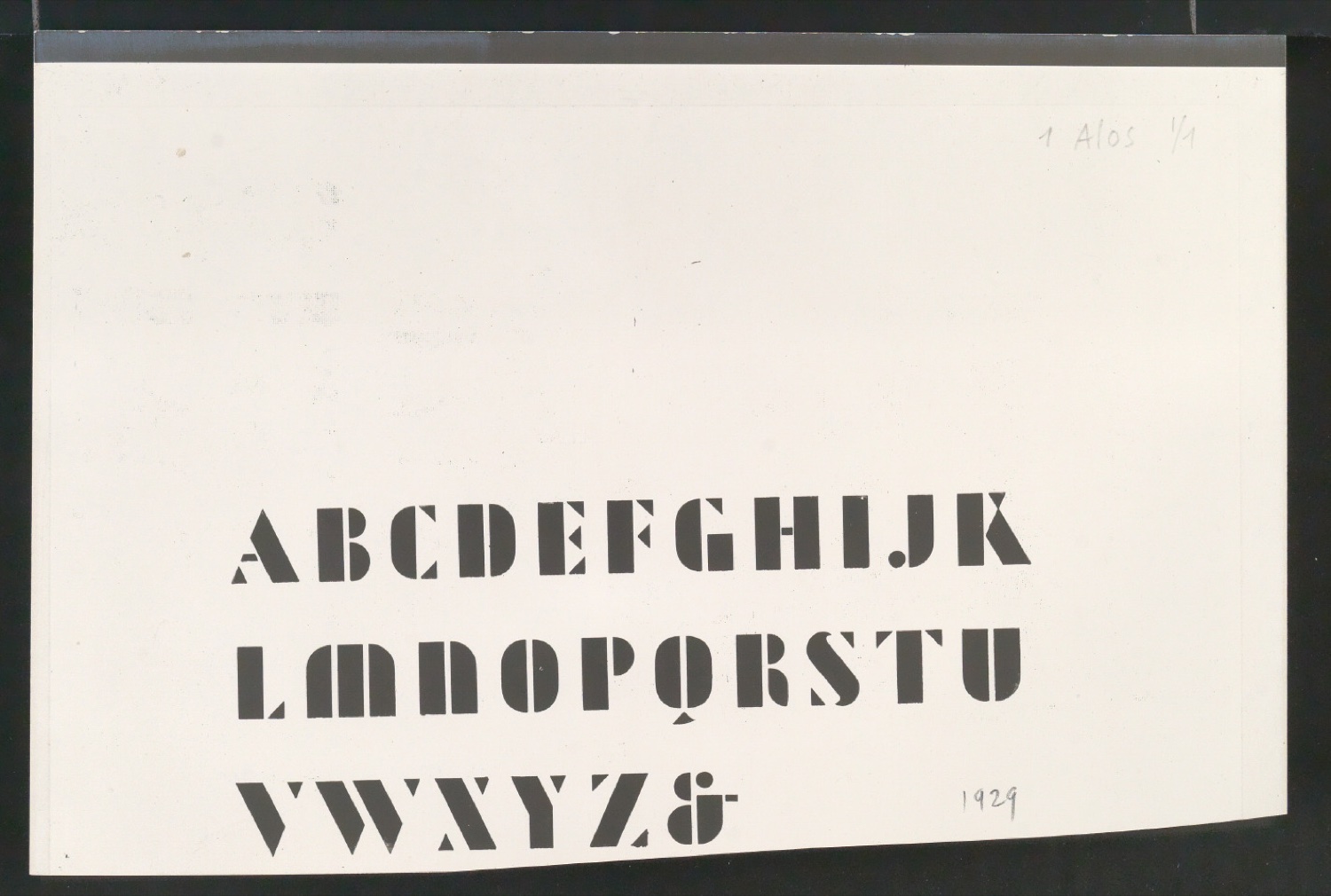 Reproduktionen und Klebeentwürfe der Transito — Blatt 5