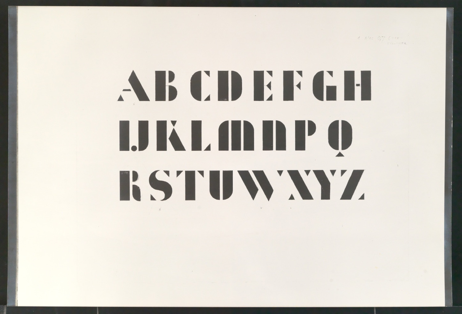 Reproduktionen und Klebeentwürfe der Transito — Blatt 15