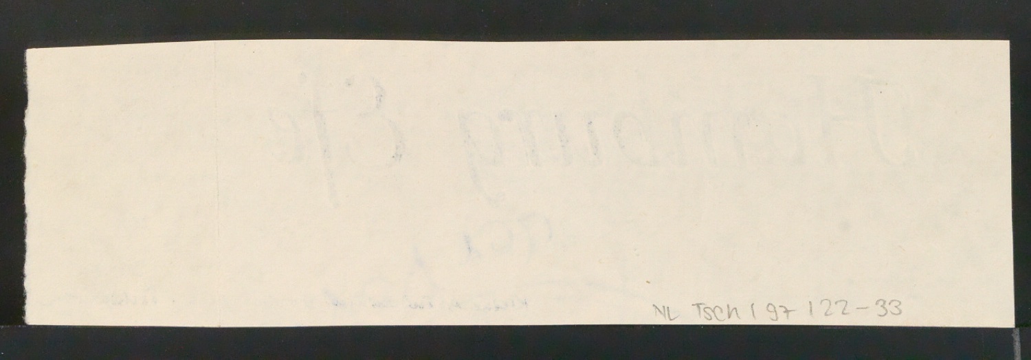 Entwurfszeichnungen verschiedener Schrifttypen — Blatt 30