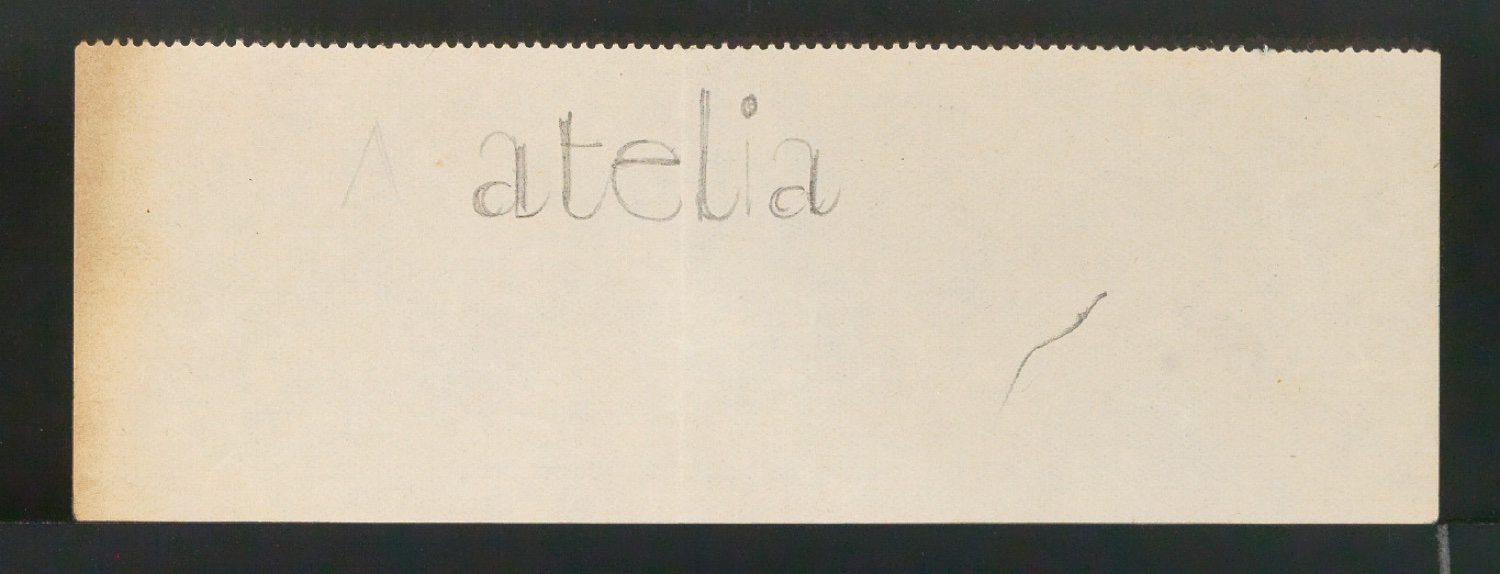 Entwurfszeichnungen verschiedener Schrifttypen — Blatt 35
