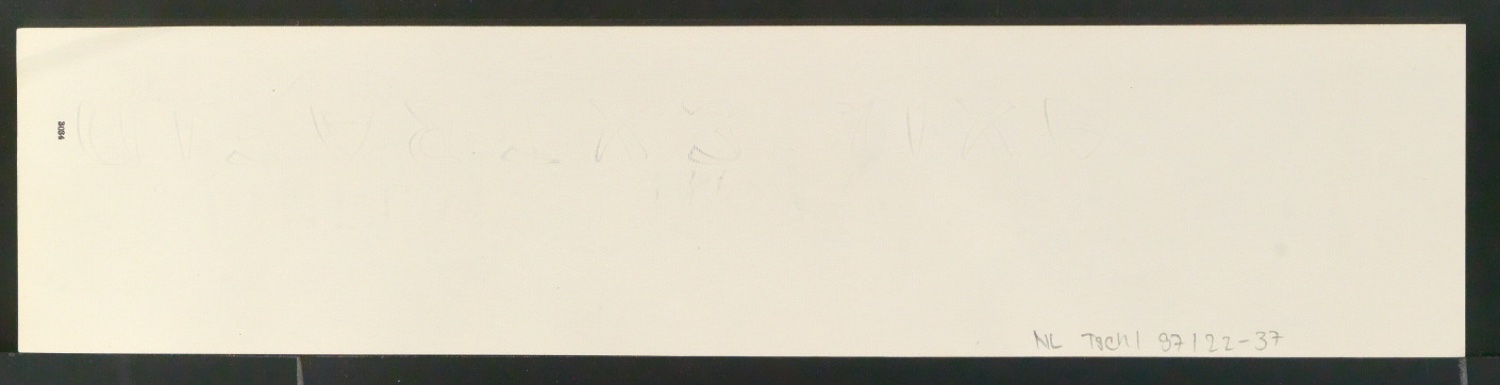 Entwurfszeichnungen verschiedener Schrifttypen — Blatt 38