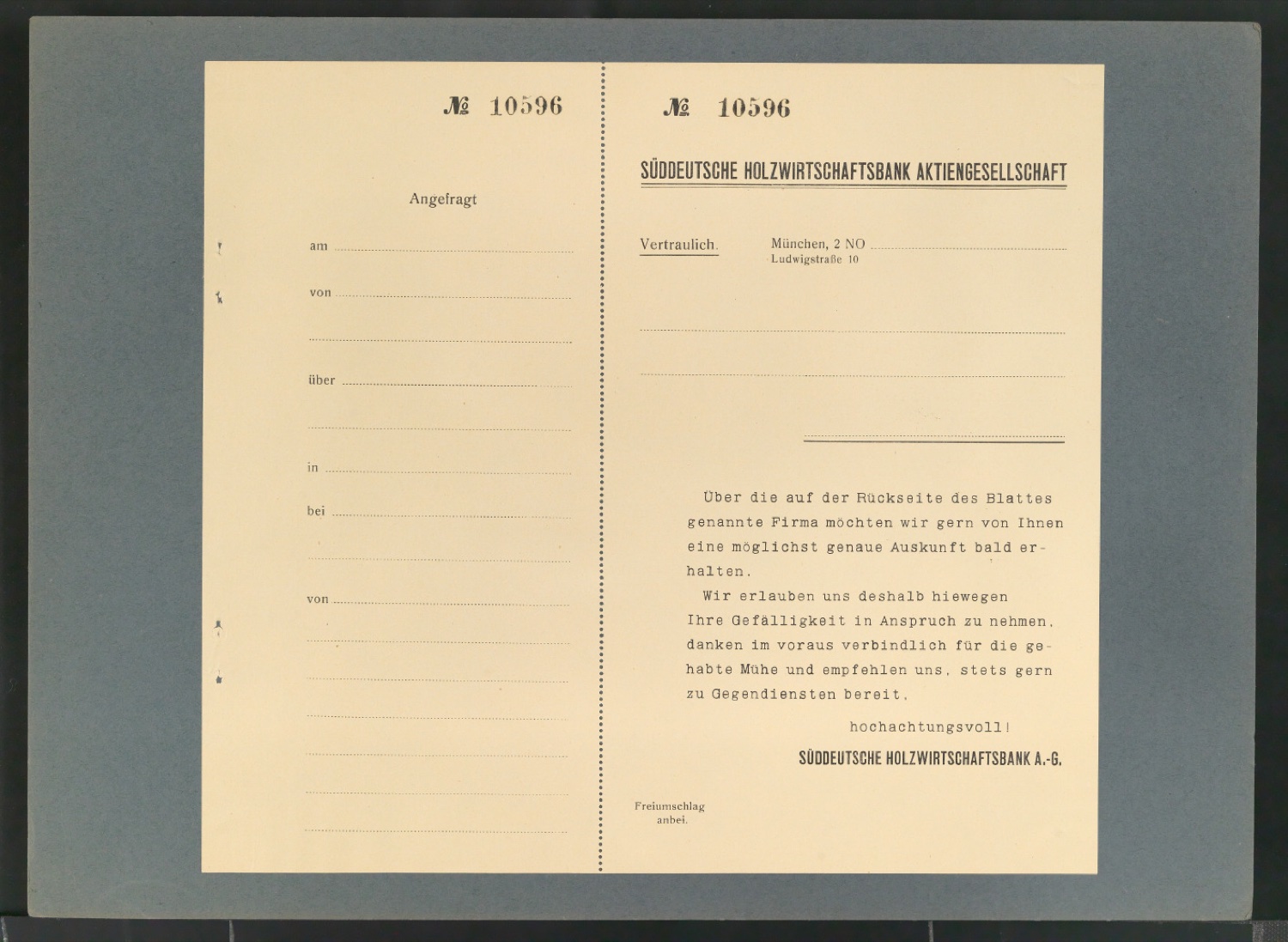 Montiertes Corporate Design für die Süddeutsche Holzwirtschaftsbank AG — Blatt 28