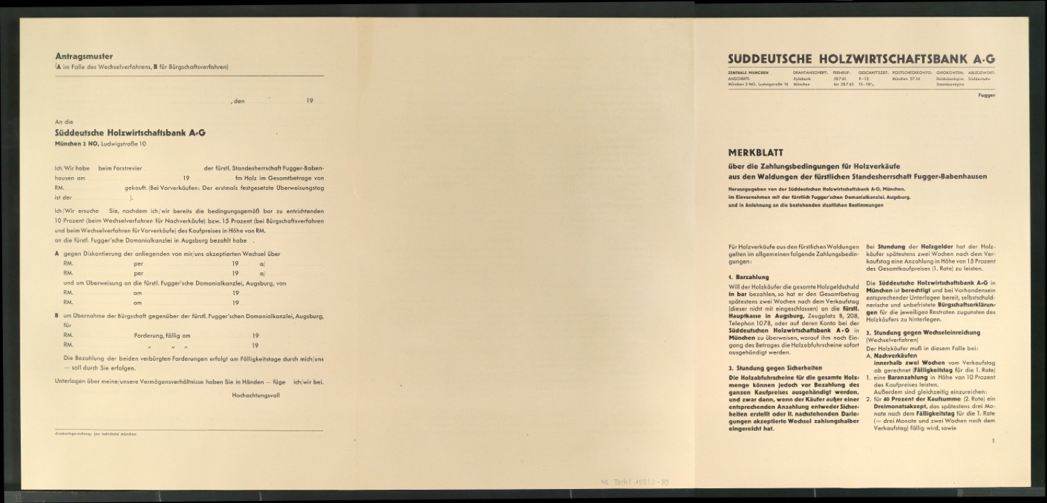 Corporate Design für die Süddeutsche Holzwirtschaftsbank AG — Blatt 38