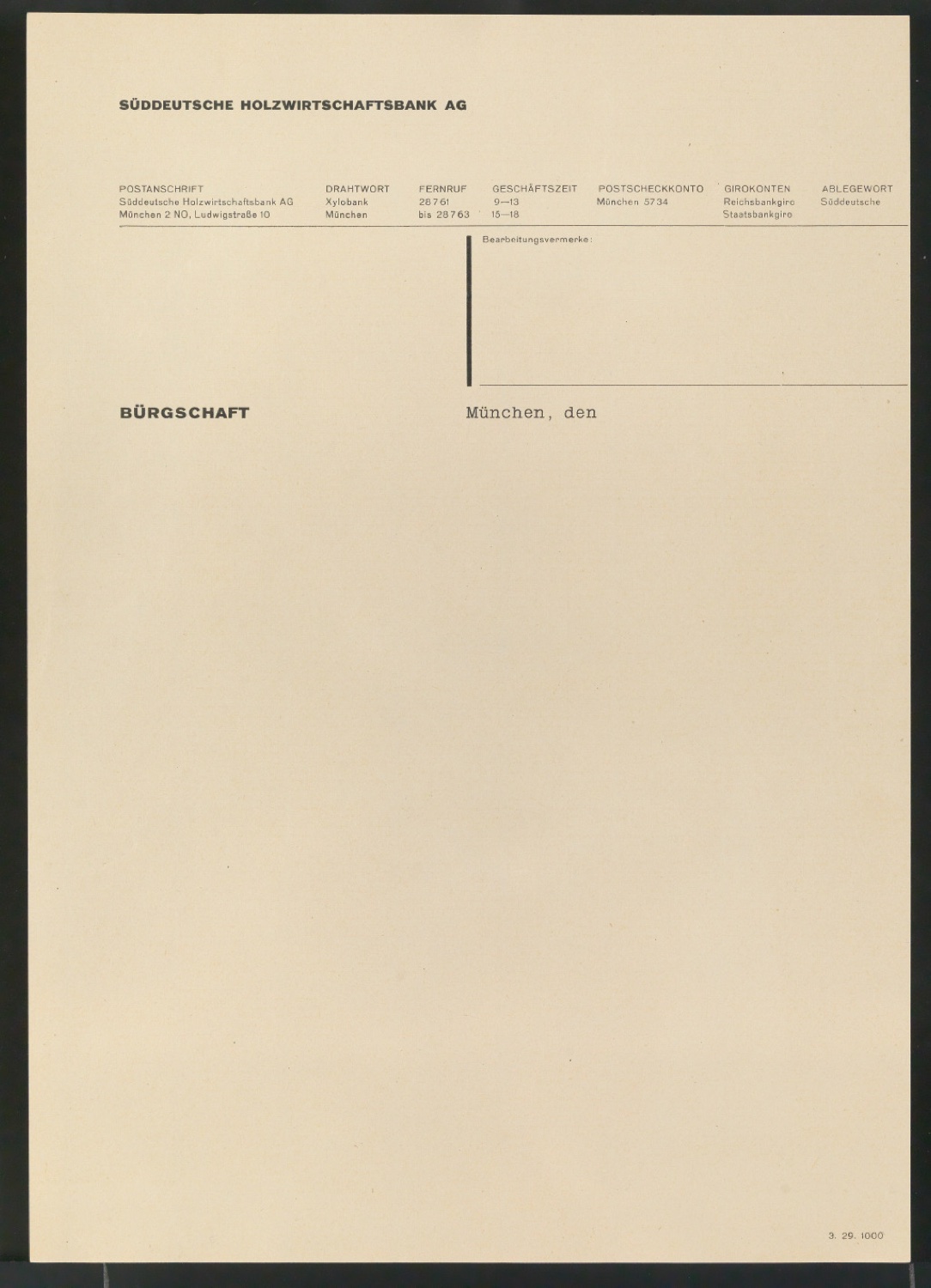 Corporate Design für die Süddeutsche Holzwirtschaftsbank AG — Blatt 39