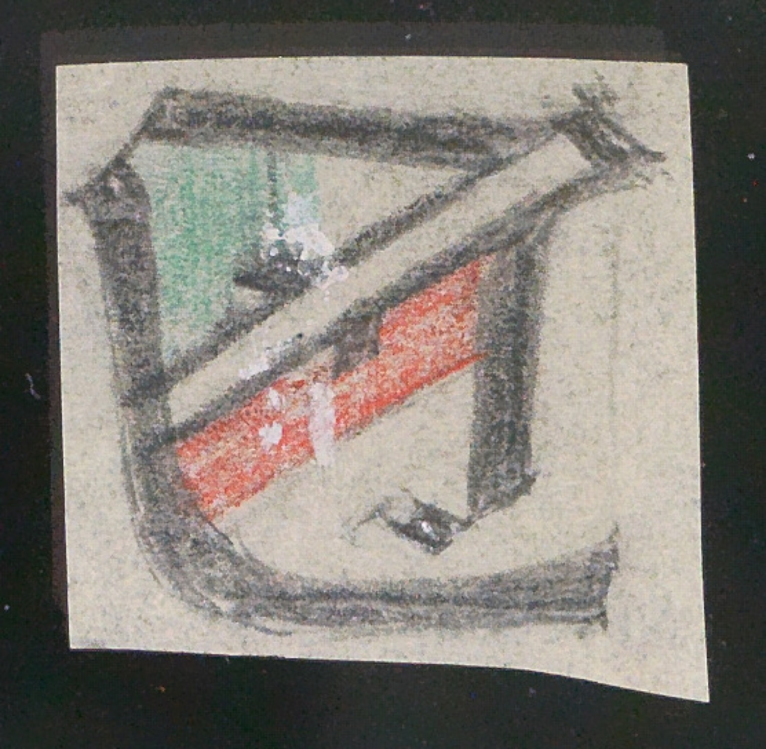 Konvolut Probedrucke und Entwürfe für Exlibris und Firmenzeichen — Blatt 17